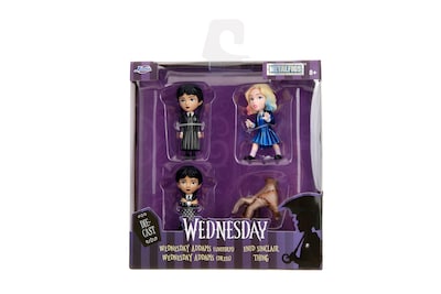 Foto 6 | Figure Jada Toys Wednesday 2.5, Paquete De 4 Unidades, Fundidas A Presión Para Niños Mayores De 8 Años - Venta I