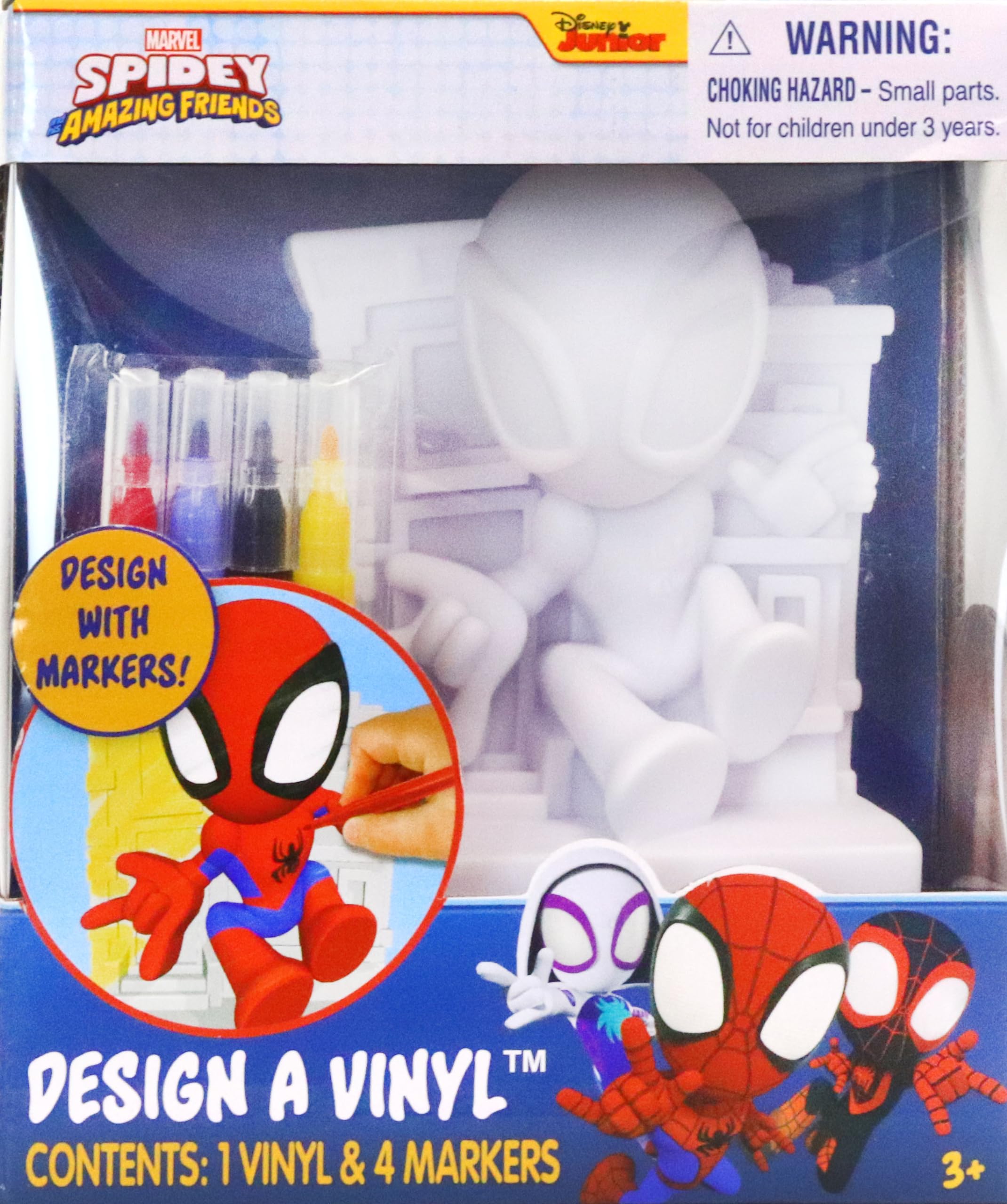 Foto 2 pulgar | Diseña Un Set De Vinilos Tara Toys Spidey Con 4 Rotuladores De Colores - Venta Internacional.