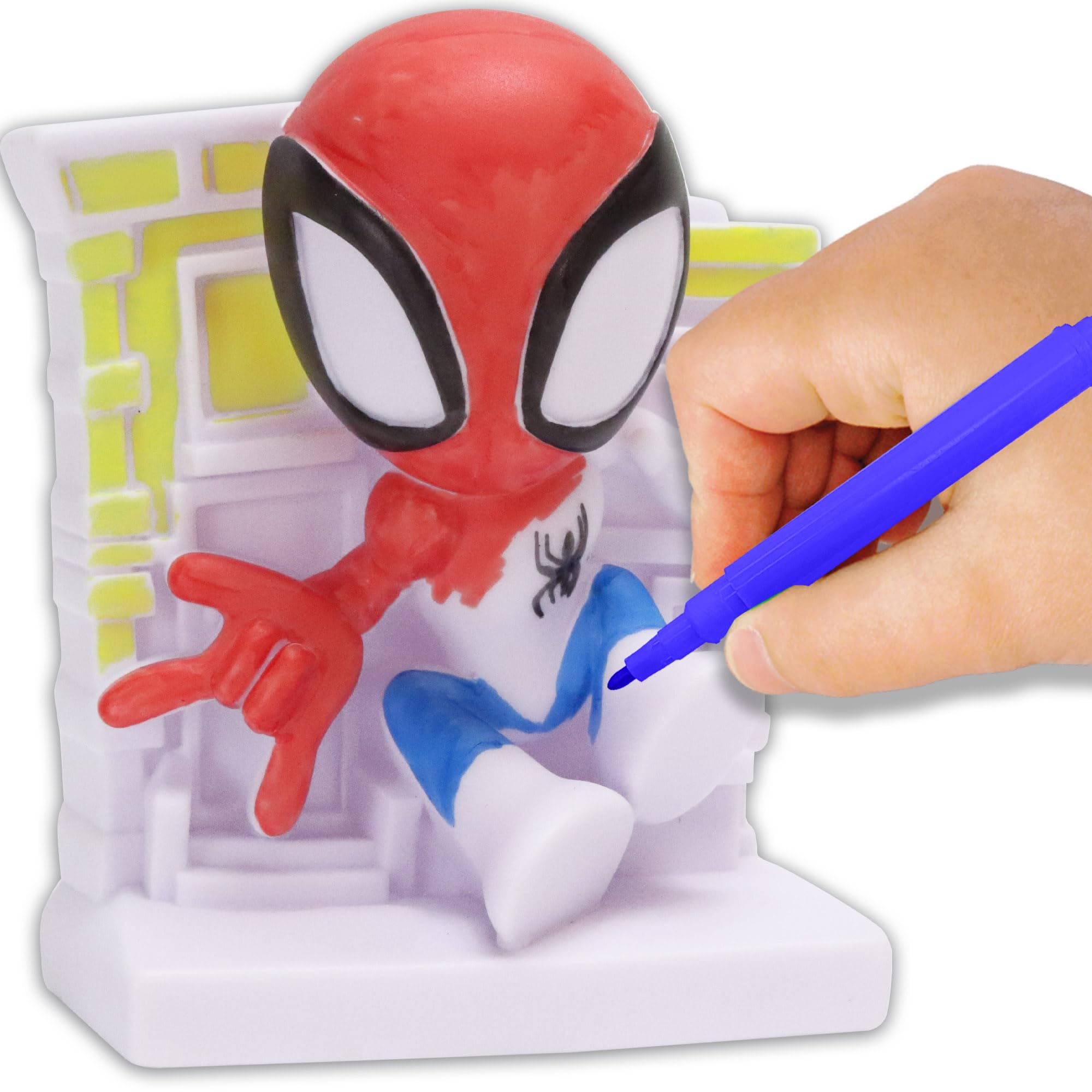 Foto 4 pulgar | Diseña Un Set De Vinilos Tara Toys Spidey Con 4 Rotuladores De Colores - Venta Internacional.