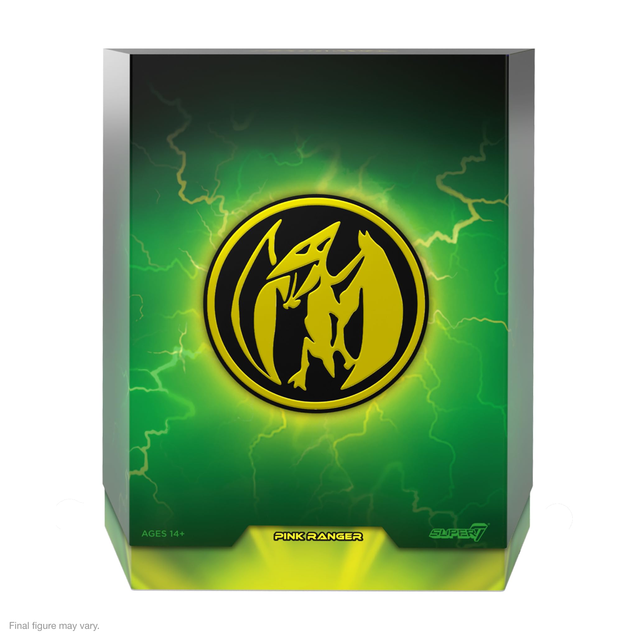 Foto 4 pulgar | Figura De Acción Super7 Ultimates! Mighty Morphin Power Rangers Pink Ranger, 18 Cm - Venta Internacional.