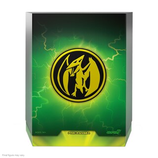Foto 3 | Figura De Acción Super7 Ultimates! Mighty Morphin Power Rangers Pink Ranger, 18 Cm - Venta Internacional.