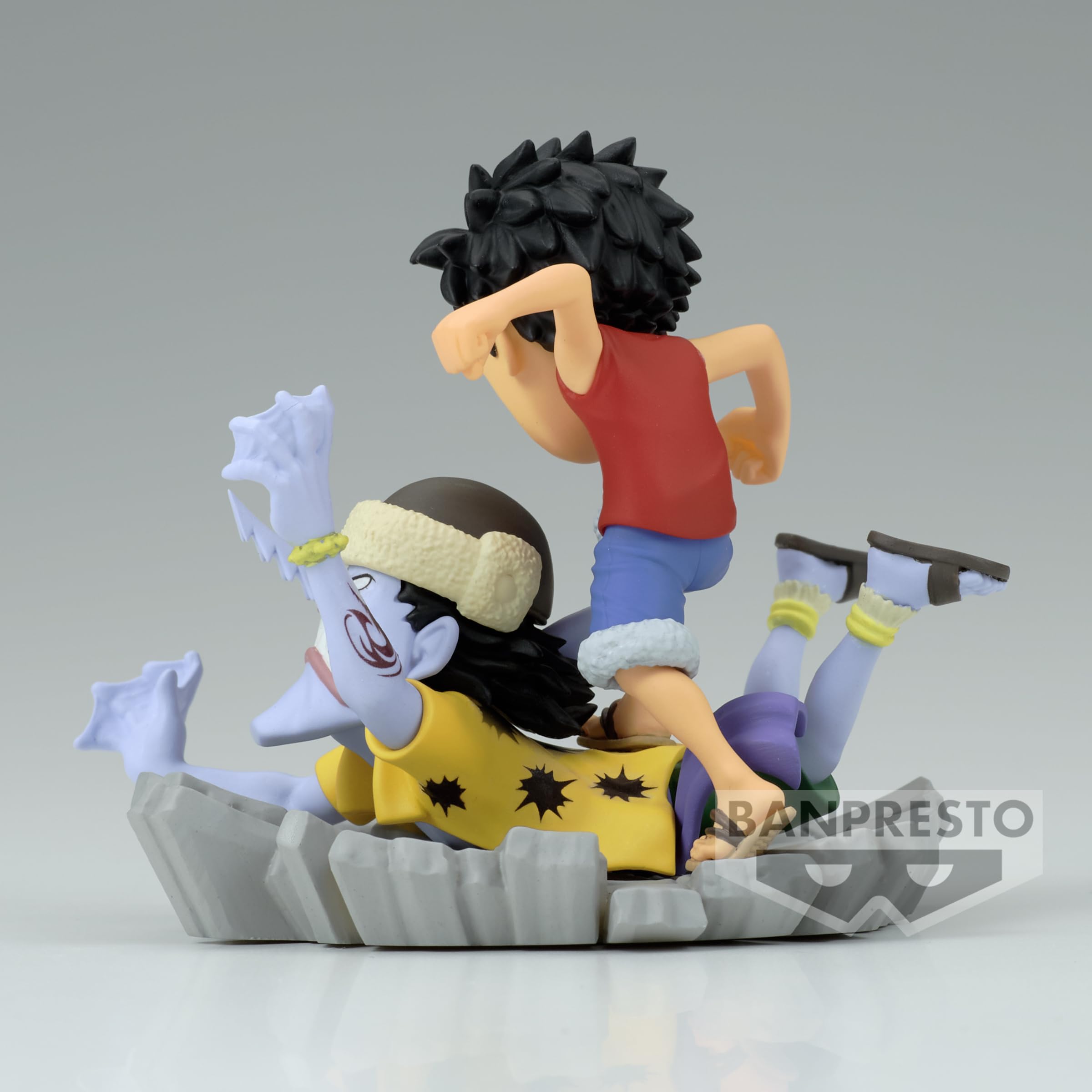 Foto 6 pulgar | Figura Banpresto One Piece Log Stories Monkey D. Luffy Contra Arlong - Venta Internacional.