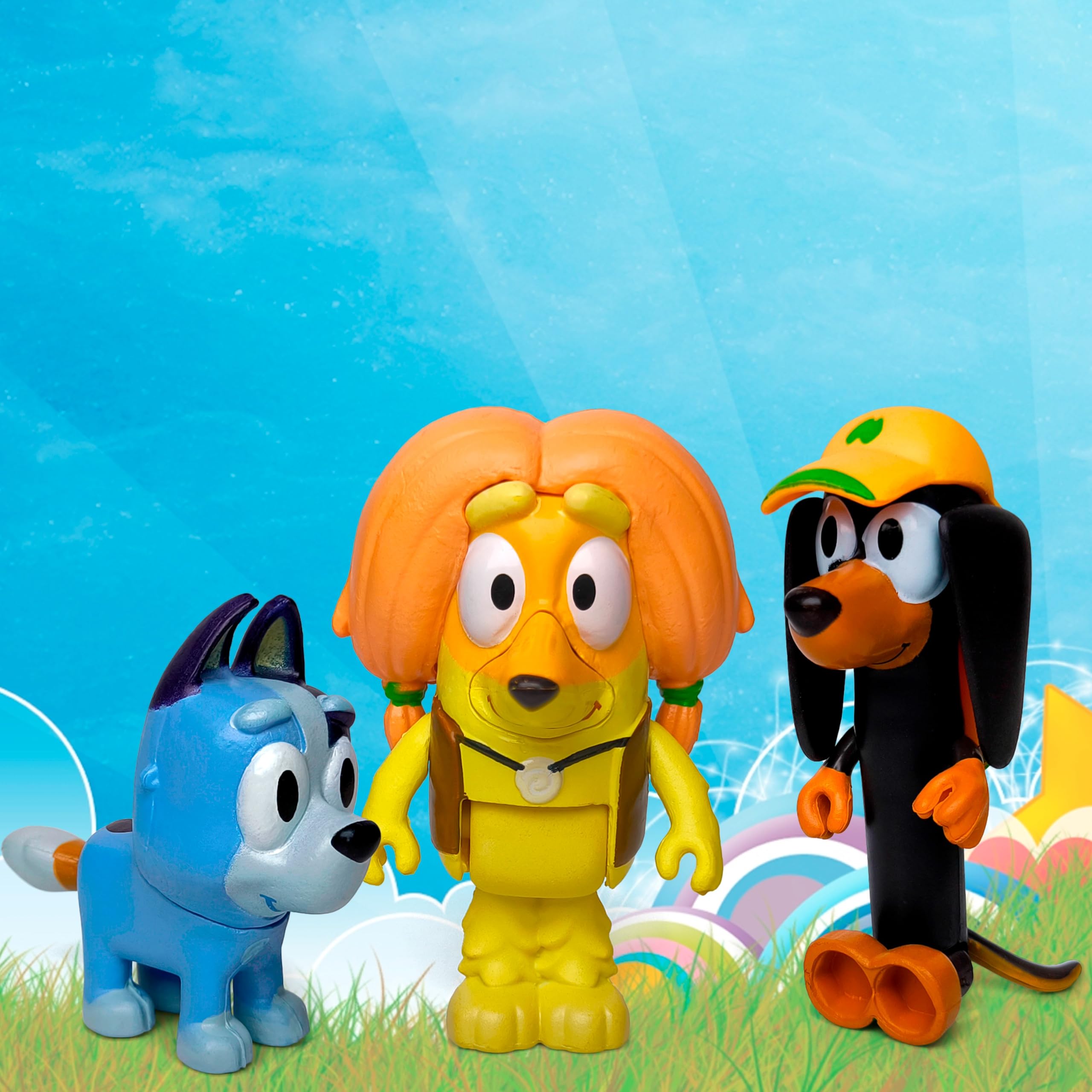 Foto 8 pulgar | Figuras De Acción Toysvill Bluey Dogs Family & Friends X12 - Venta Internacional.