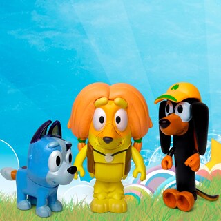 Foto 7 | Figuras De Acción Toysvill Bluey Dogs Family & Friends X12 - Venta Internacional.