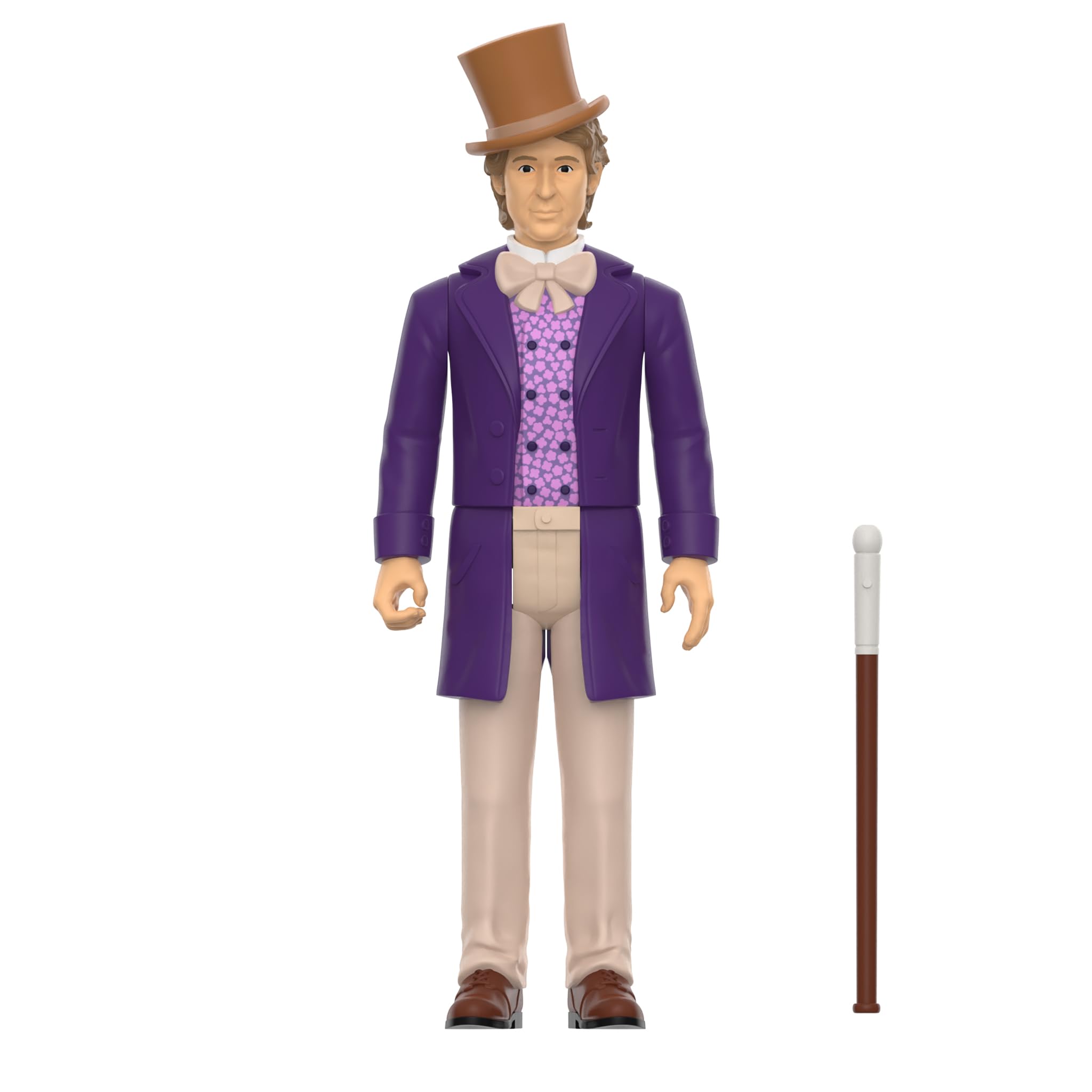 Foto 2 | Figura De Acción Super7 Willy Wonka De 9,5 Cm Con Accesorio - Venta Internacional.