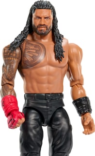 Foto 3 | Figura De Acción Mattel Wwe Roman Reigns De 15 Cm Con 10 Articulaciones - Venta Internacional.