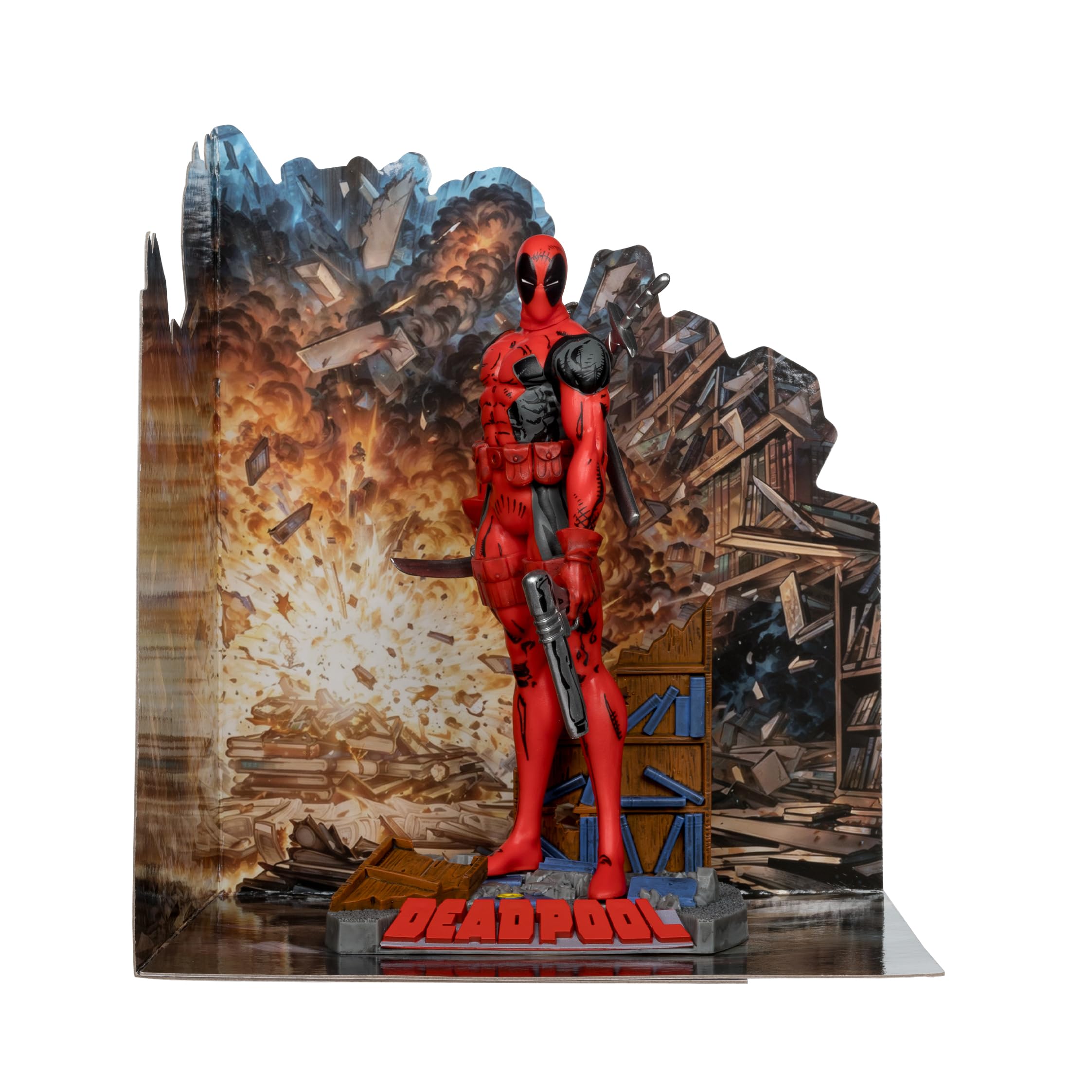 Foto 2 pulgar | Figura De Acción Mcfarlane Toys Marvel Deadpool A Escala 1:10 - Venta Internacional.