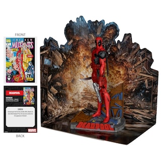 Foto 3 | Figura De Acción Mcfarlane Toys Marvel Deadpool A Escala 1:10 - Venta Internacional.