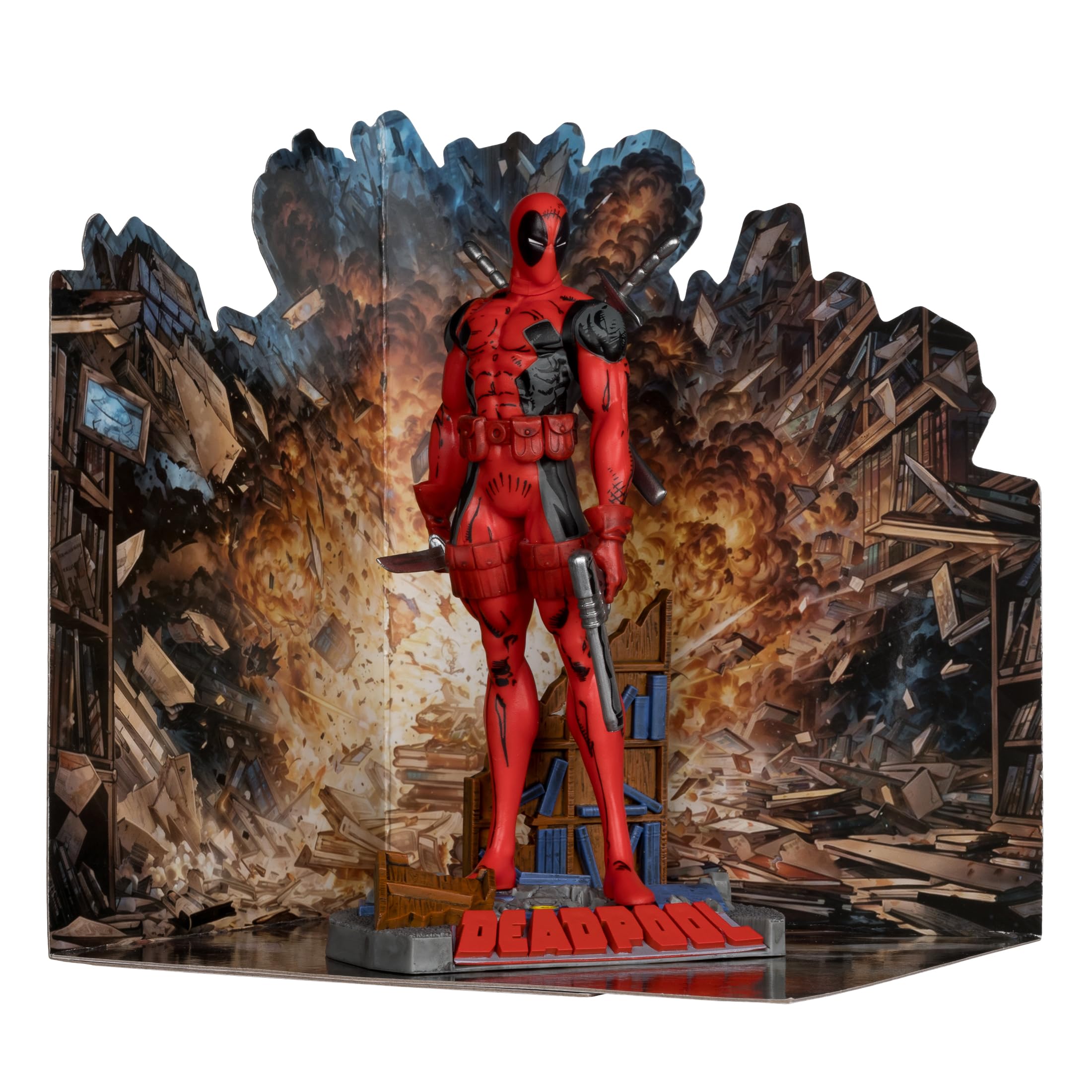 Foto 5 pulgar | Figura De Acción Mcfarlane Toys Marvel Deadpool A Escala 1:10 - Venta Internacional.