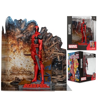 Foto 5 | Figura De Acción Mcfarlane Toys Marvel Deadpool A Escala 1:10 - Venta Internacional.
