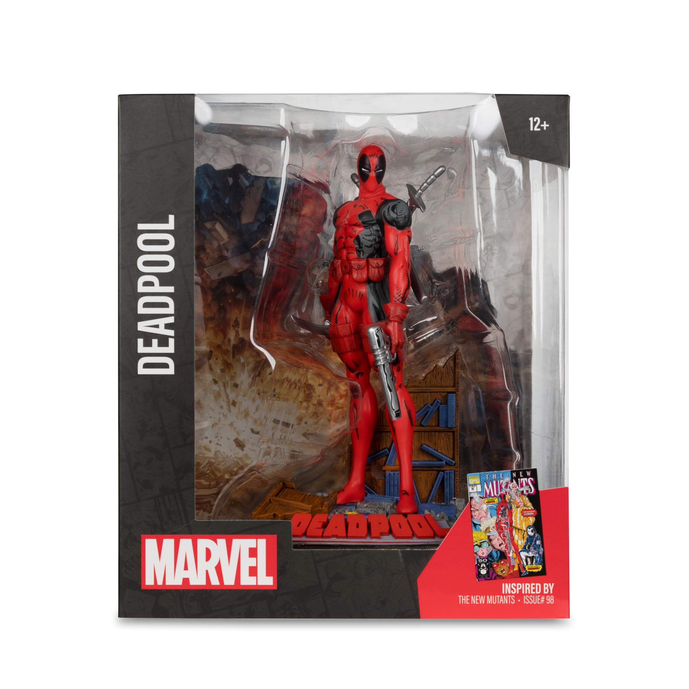 Foto 7 pulgar | Figura De Acción Mcfarlane Toys Marvel Deadpool A Escala 1:10 - Venta Internacional.