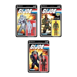 Foto 6 | Figura De Acción Super7 G.i. Joe Reaction Cobra Snow Serpent - Venta Internacional.