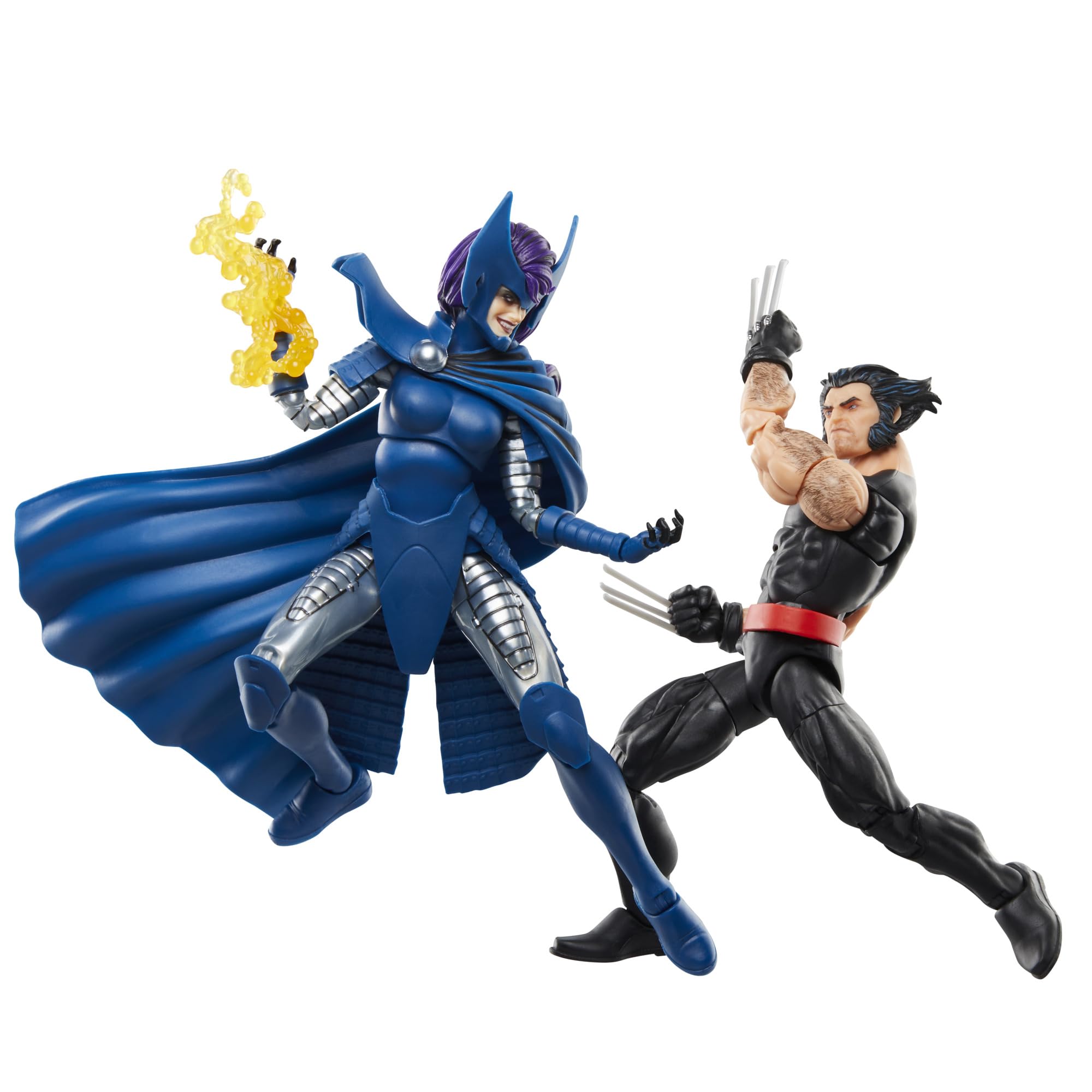 Foto 7 pulgar | Figura De Acción Marvel Legends Wolverine Y Psylocke 15 Cm - Venta Internacional.