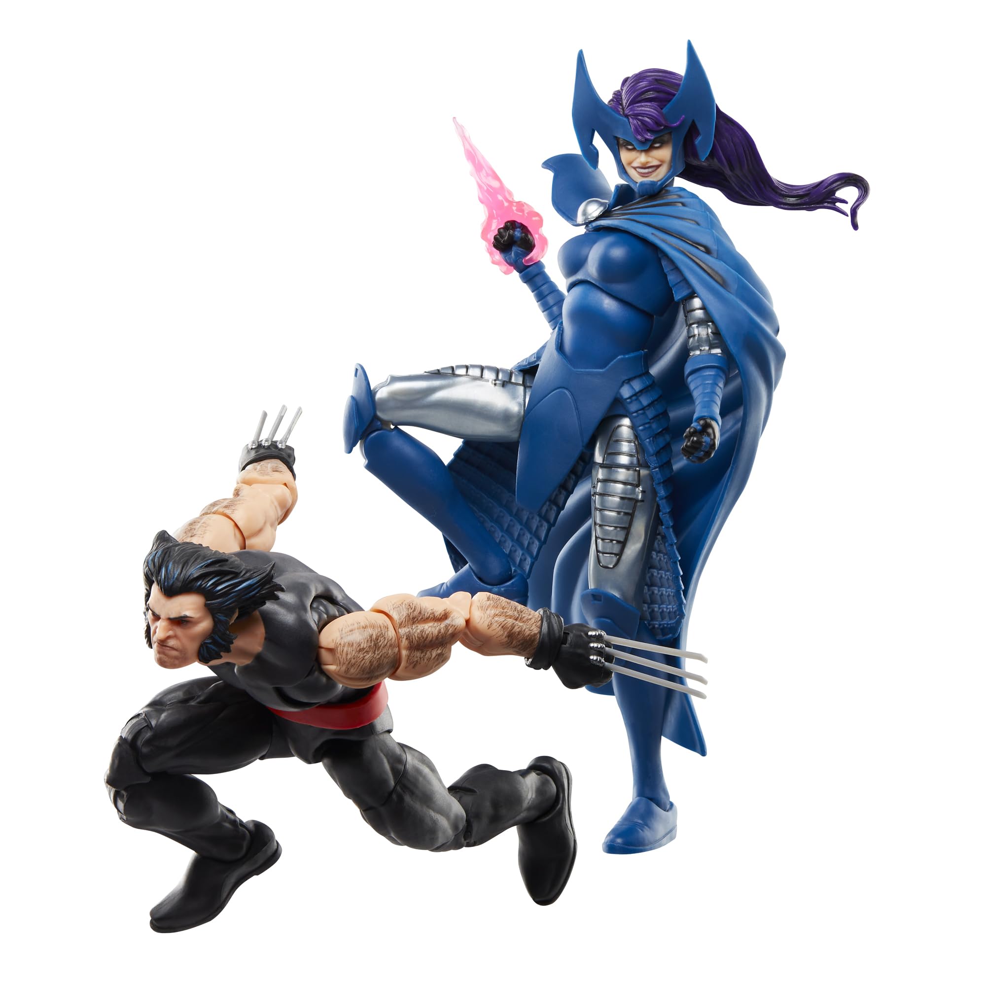 Foto 8 pulgar | Figura De Acción Marvel Legends Wolverine Y Psylocke 15 Cm - Venta Internacional.