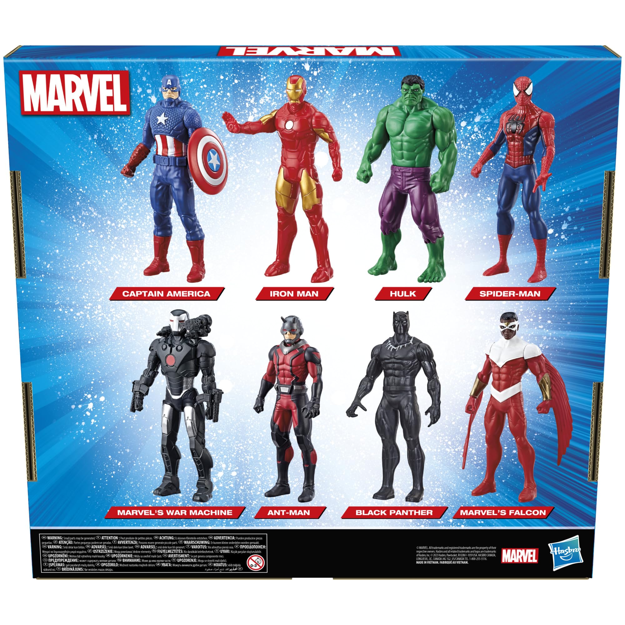 Set De Figuras De Accion Marvel Avengers Ultimate De 6 Pulgadas Paquete De 8 Venta Internacional. Coppel