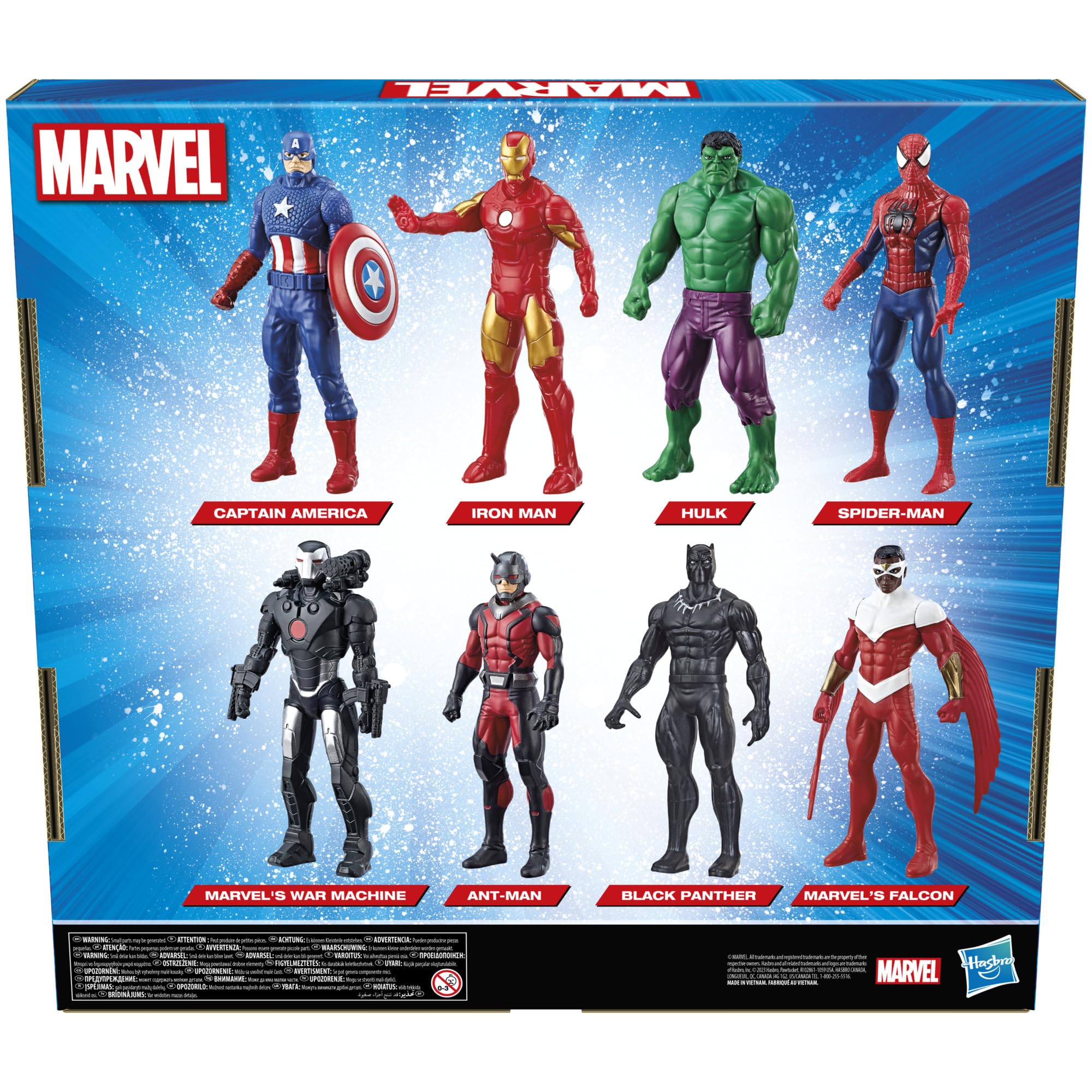 Foto 4 pulgar | Set De Figuras De Acción Marvel Avengers Ultimate De 6 Pulgadas, Paquete De 8 - Venta Internacional.