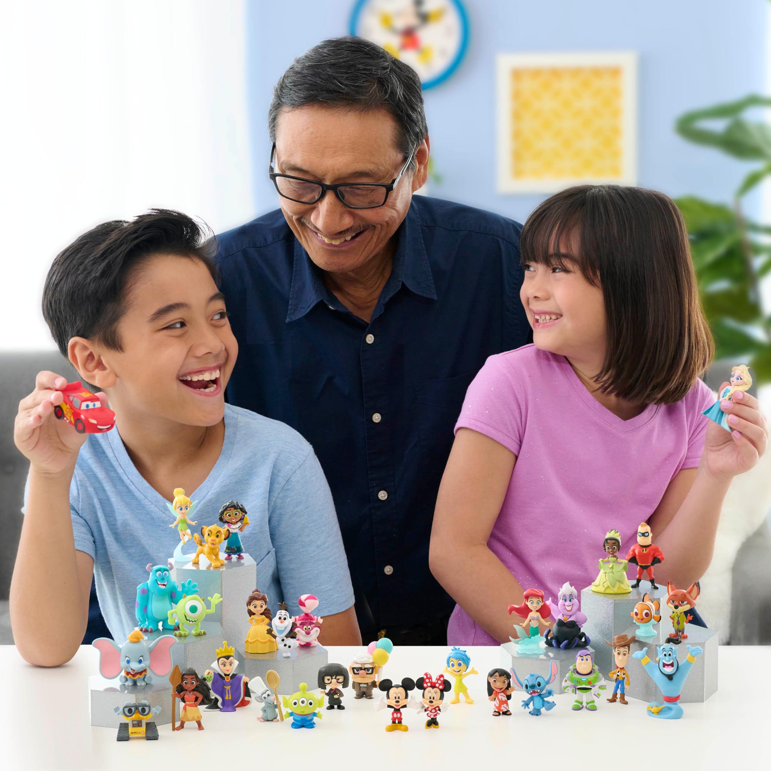 Foto 7 pulgar | Pack De 8 Figuras Just Play Disney 100 Years Of Love - Venta Internacional.