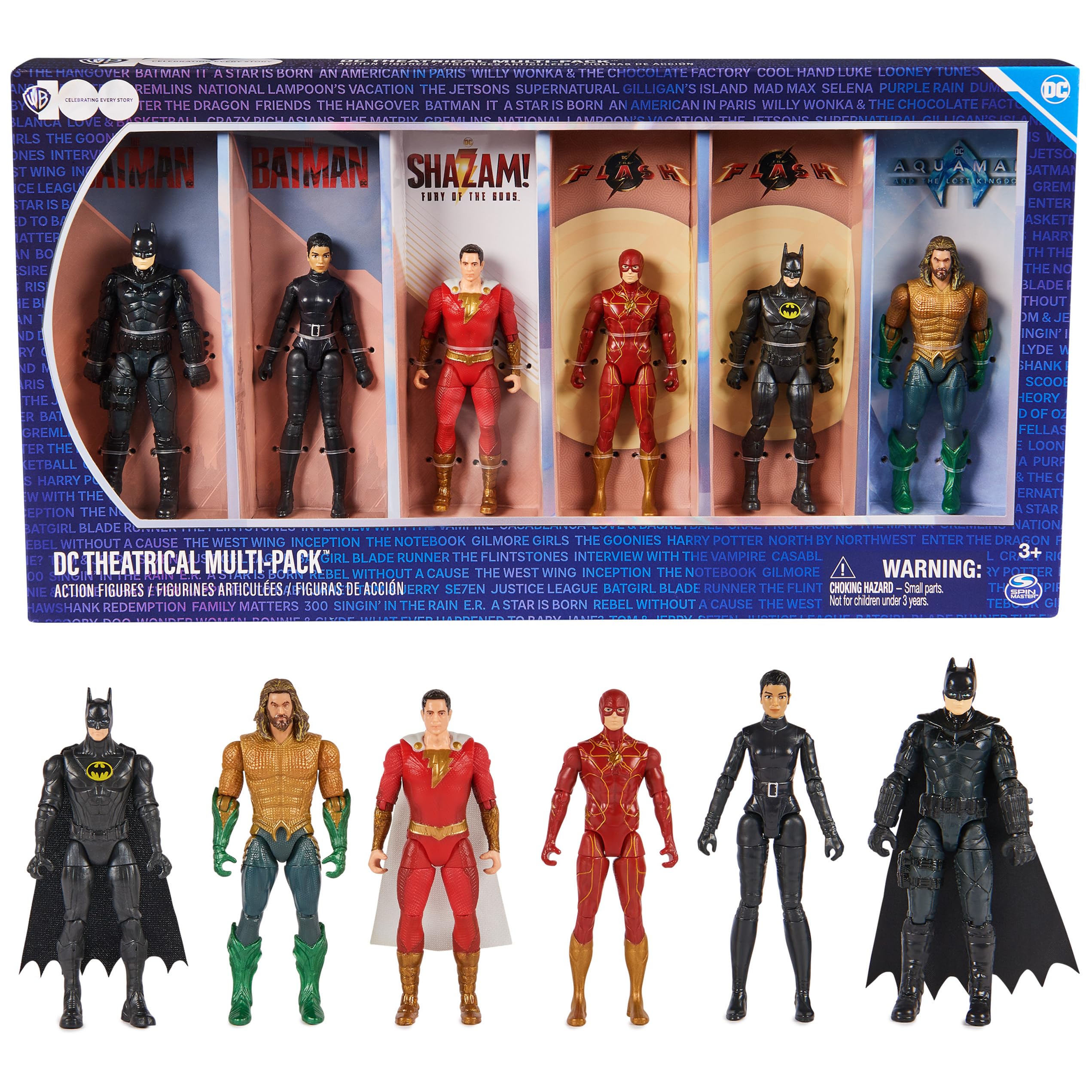 Foto 2 pulgar | Figuras De Acción Dc Comics Theatrical, Edición Limitada, 6 Piezas - Venta Internacional.