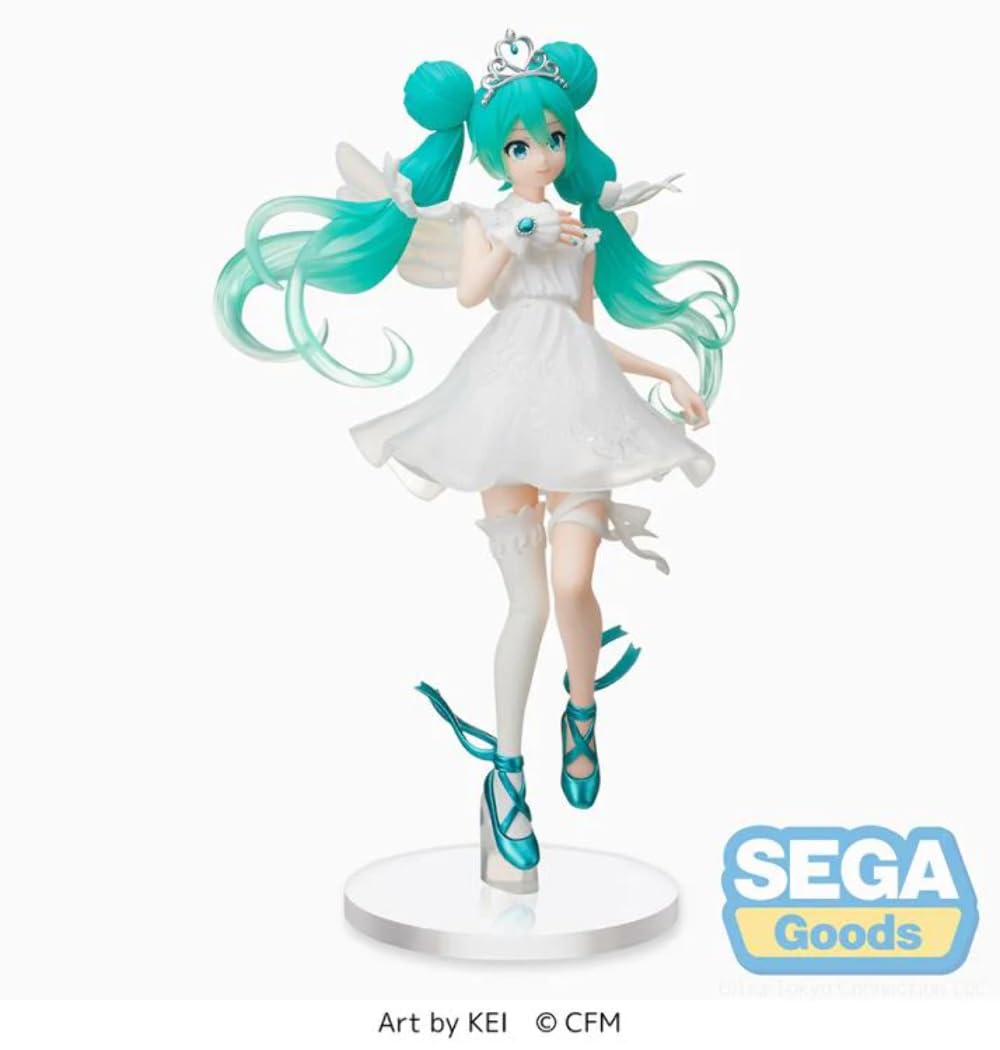 Foto 5 pulgar | Estatua Kei Ver Del 15º Aniversario De Hatsune Miku De Sega Serie Spm - Venta Internacional.