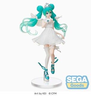 Foto 4 | Estatua Kei Ver Del 15º Aniversario De Hatsune Miku De Sega Serie Spm - Venta Internacional.