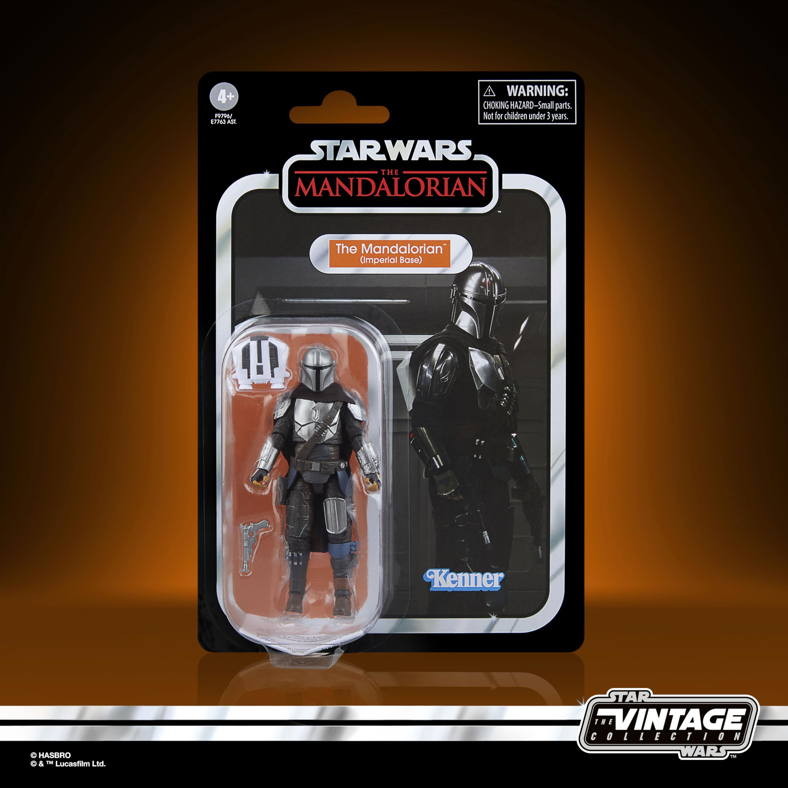 Foto 3 pulgar | Figura De Acción Star Wars The Mandalorian De 9,5 Cm Con Accesorio - Venta Internacional.