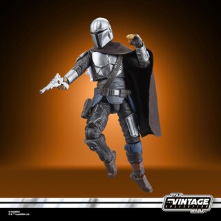 Foto 6 | Figura De Acción Star Wars The Mandalorian De 9,5 Cm Con Accesorio - Venta Internacional.