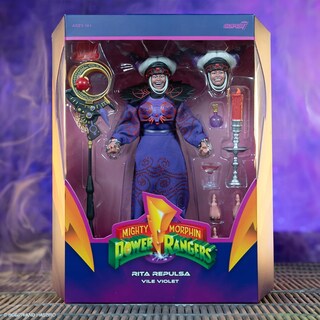 Foto 5 | Figura De Acción Super7 Ultimates! Rita Repulsa De Mighty Morphin Power Rangers - Venta Internacional.