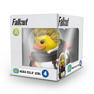 Foto 2 | Figura Coleccionable De Vinilo Con Forma De Pato De Goma Tubbz Nuka Cola - Venta Internacional.