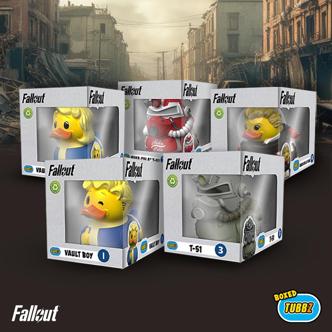 Foto 7 pulgar | Figura Coleccionable De Vinilo Con Forma De Pato De Goma Tubbz Nuka Cola - Venta Internacional.