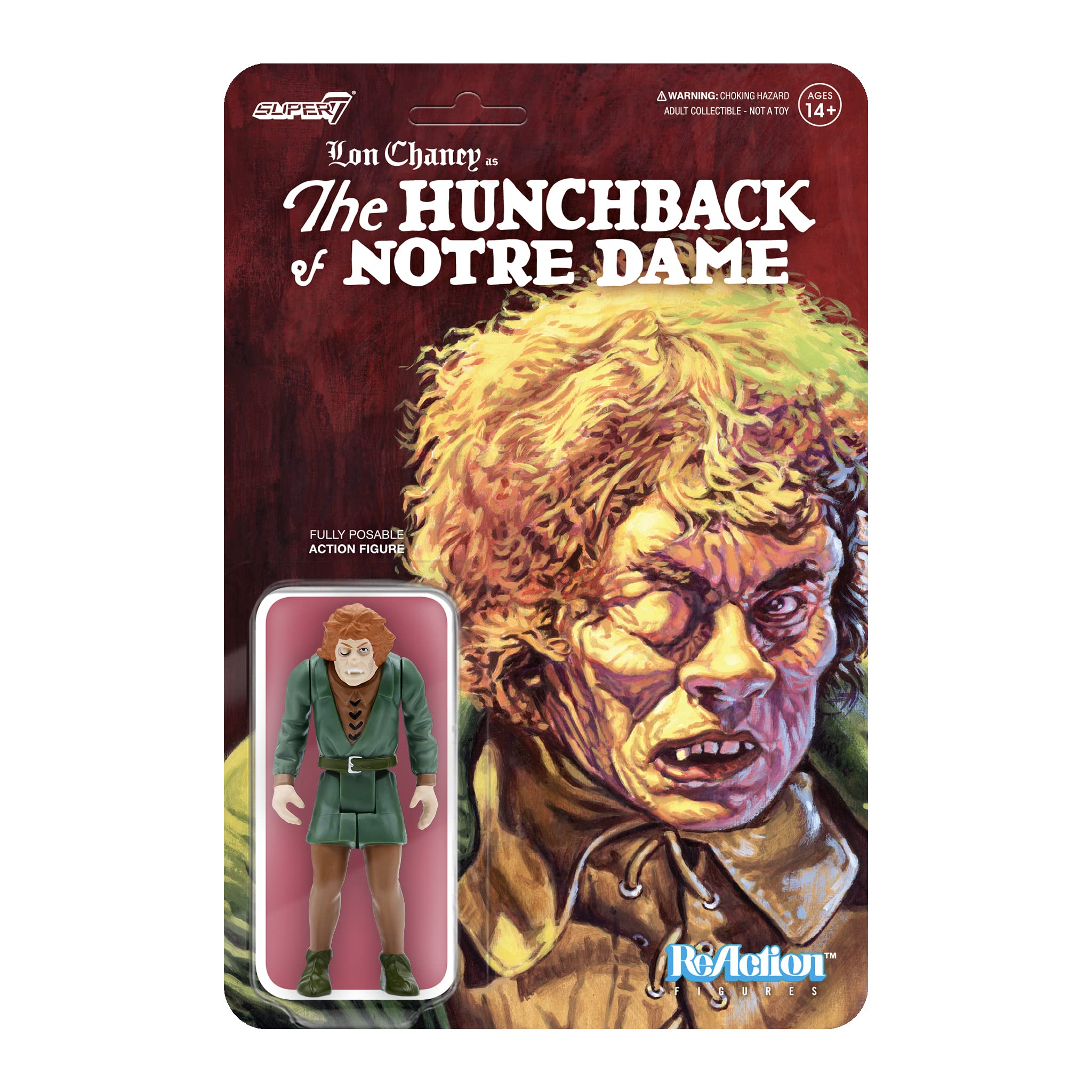 Figura De Acción Super7 Universal Monsters The Hunchback 9 Cm - Venta Internacional.