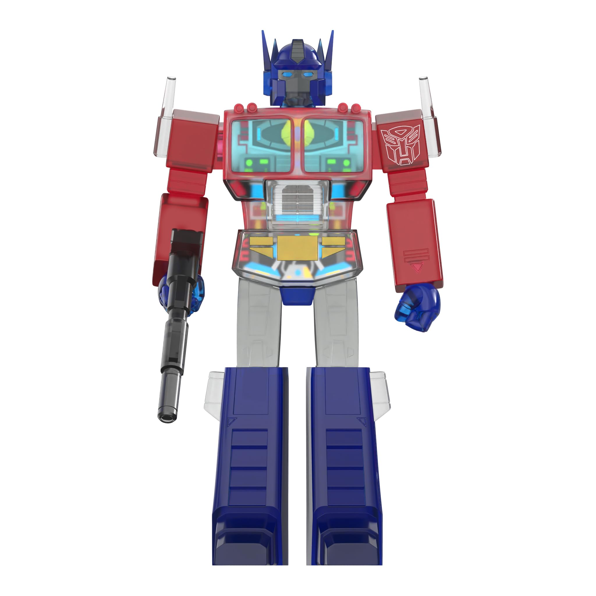 Foto 3 pulgar | Figura De Acción Super7 Super Cyborg Transformers Optimus Prime - Venta Internacional.