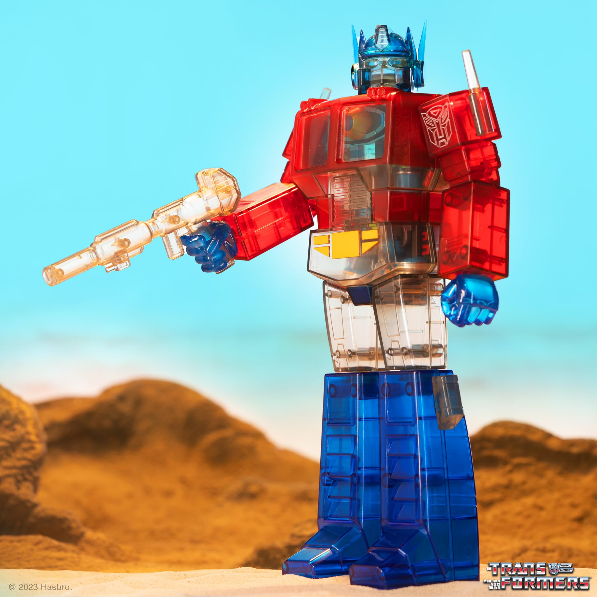 Foto 6 pulgar | Figura De Acción Super7 Super Cyborg Transformers Optimus Prime - Venta Internacional.