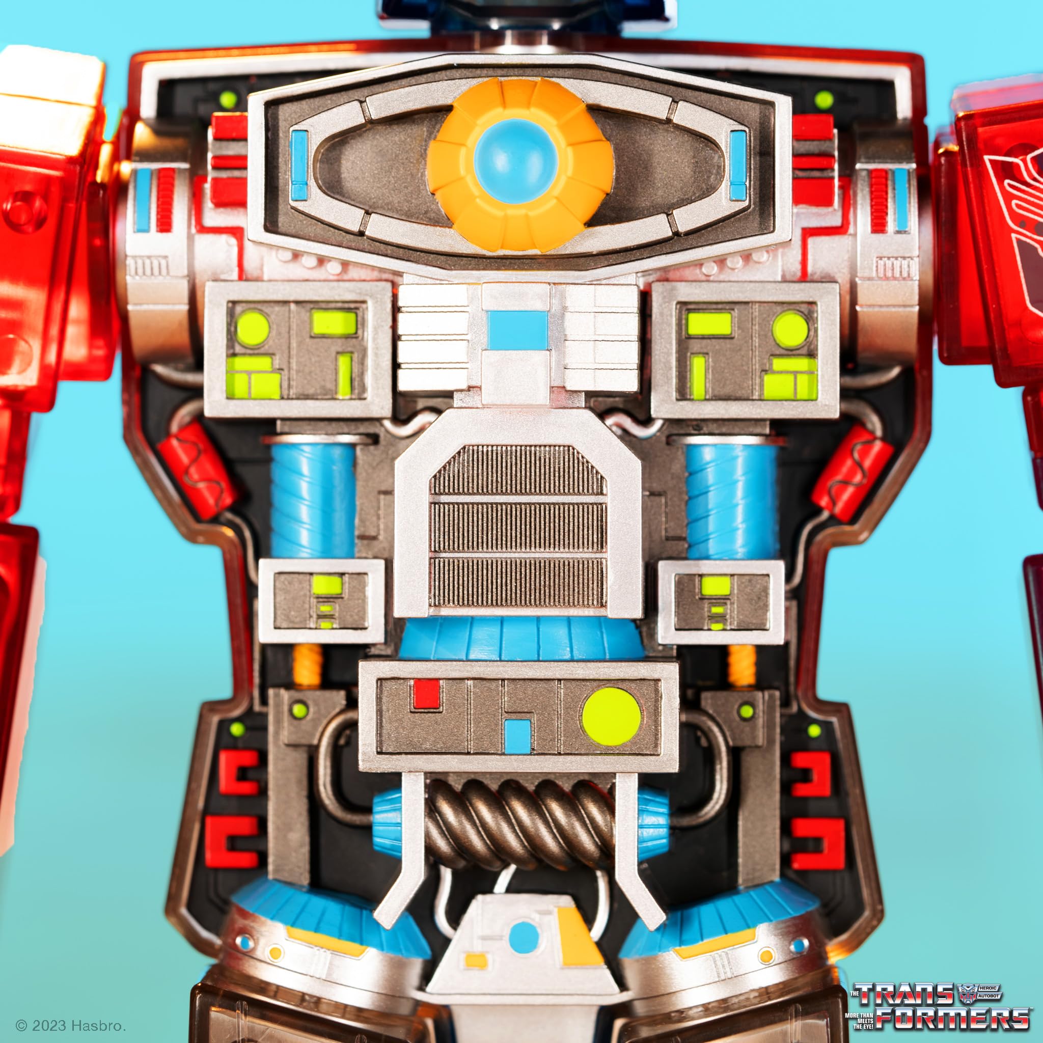 Foto 6 | Figura De Acción Super7 Super Cyborg Transformers Optimus Prime - Venta Internacional.