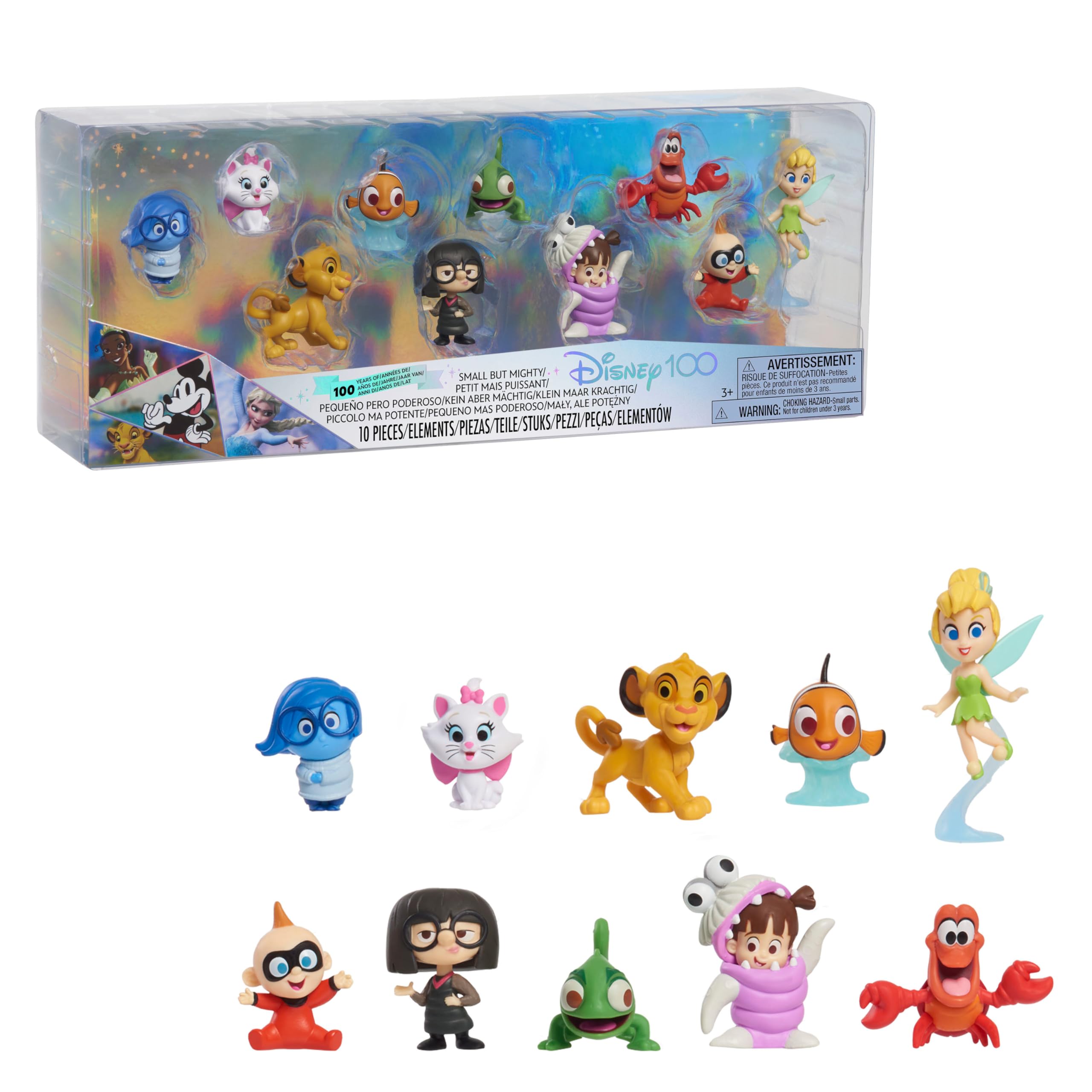 Set De Figuras Just Play Disney 100 Years Small But Mighty - Venta Internacional.