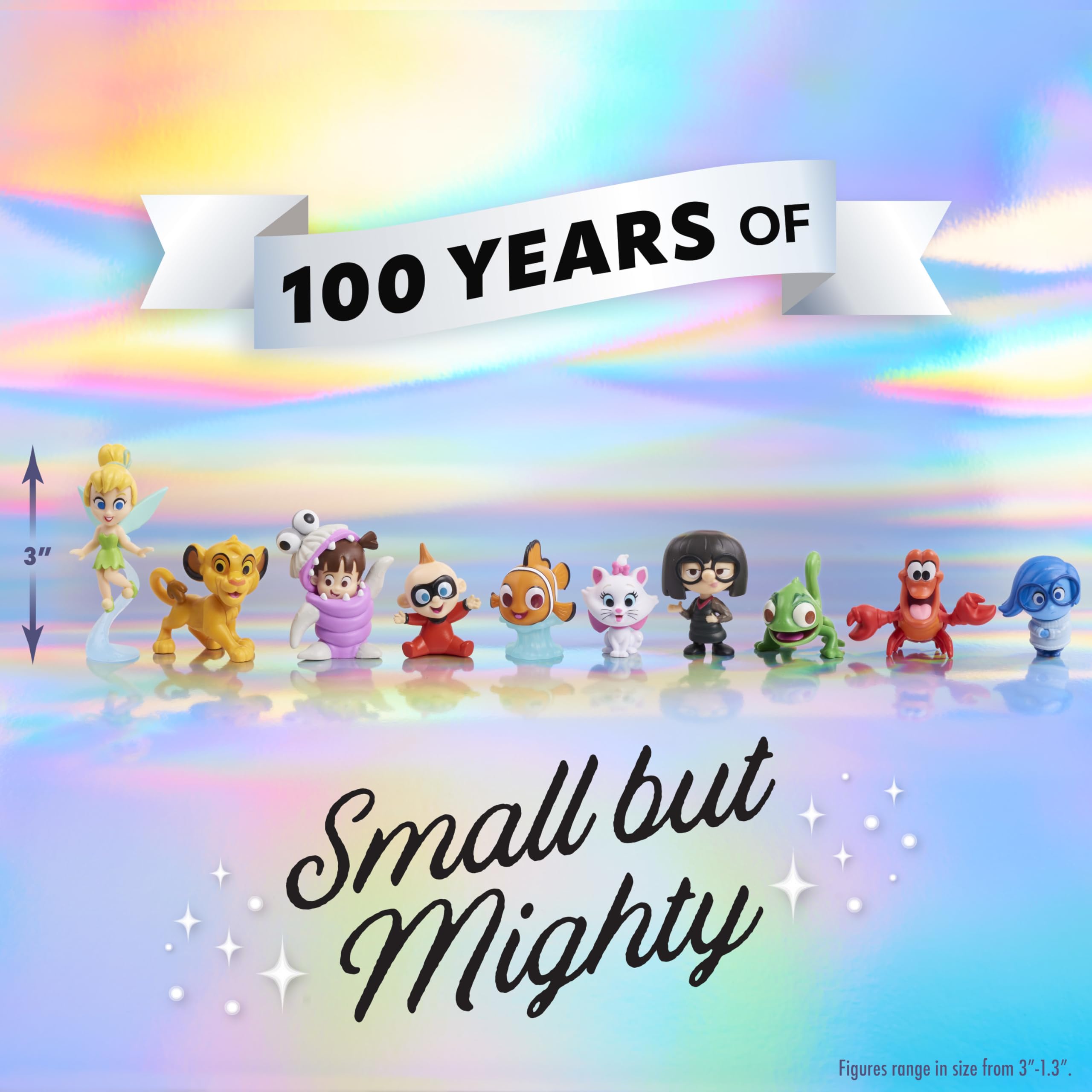 Foto 3 pulgar | Set De Figuras Just Play Disney 100 Years Small But Mighty - Venta Internacional.