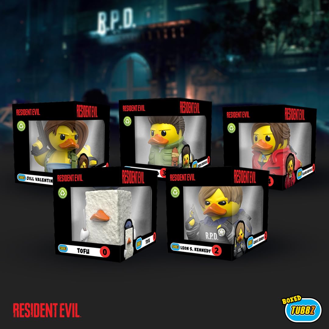 Foto 7 pulgar | Figura Coleccionable De Vinilo Con Forma De Pato De Goma Tubbz Tofu Resident Evil - Venta Internacional.