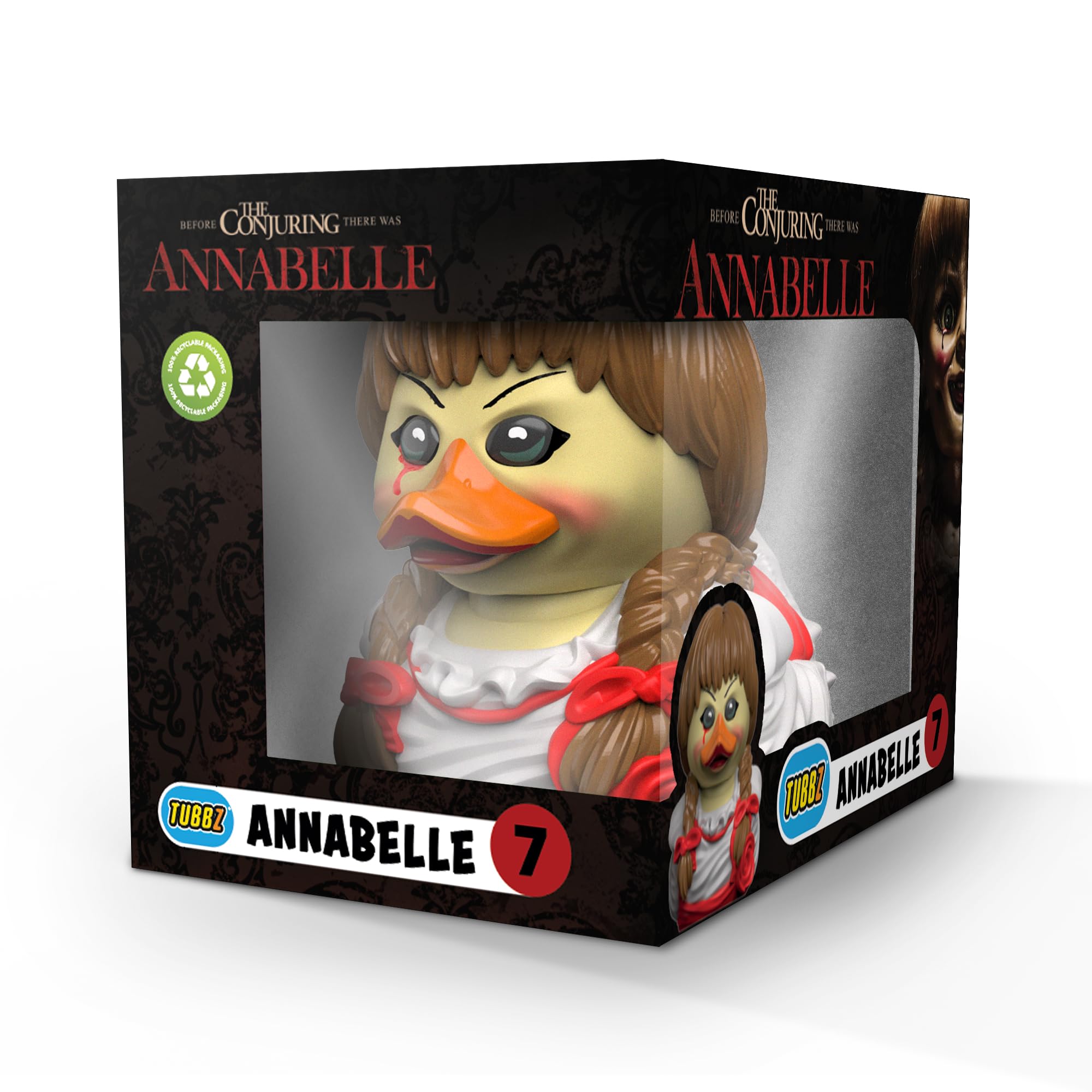 Foto 3 pulgar | Figura Coleccionable De Vinilo Con Forma De Pato De Goma Tubbz Annabelle - Venta Internacional.