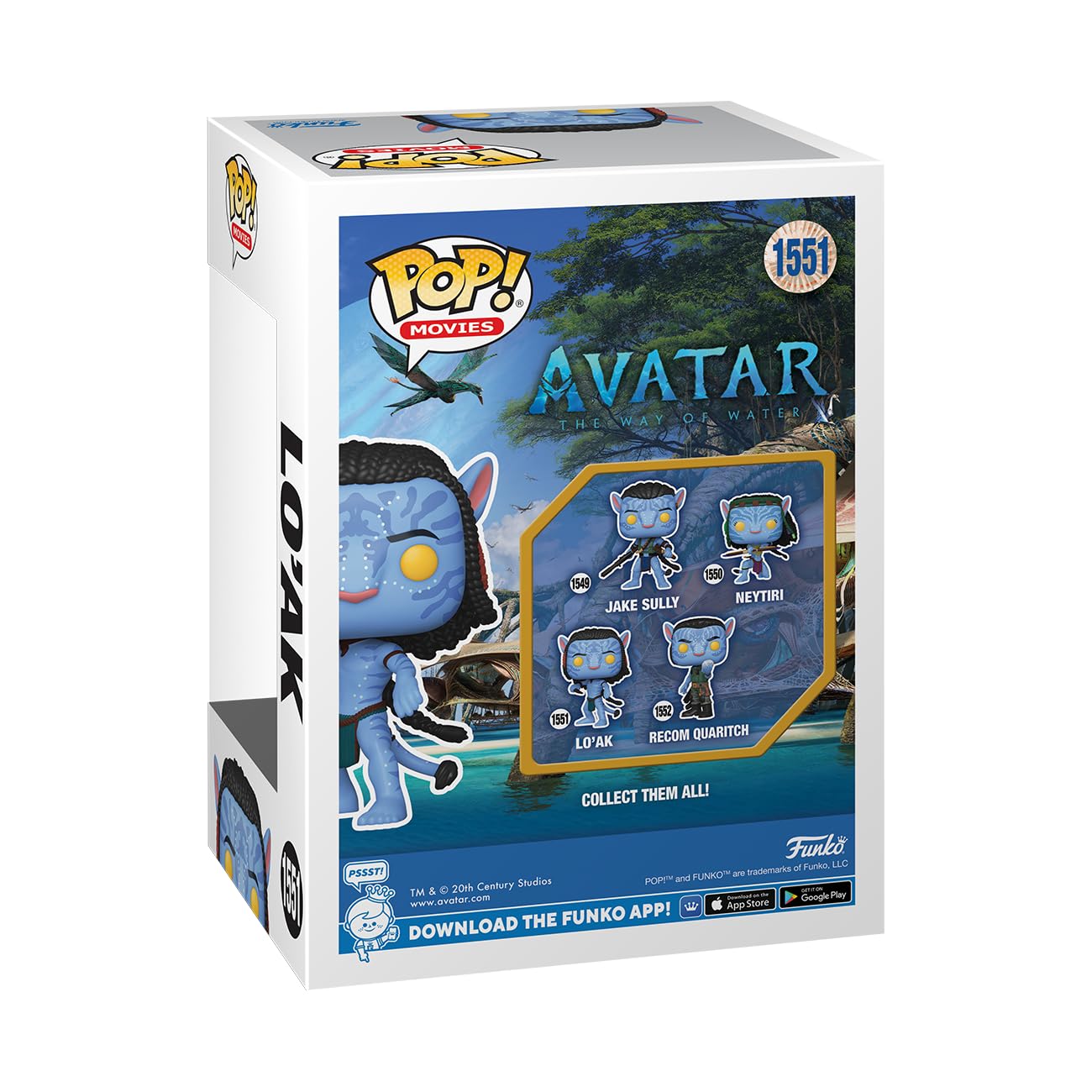 Foto 4 pulgar | ¡funko Pop! Figura Lo'ak De The Way Of Water De Movies Avatar, 10 Cm - Venta Internacional.