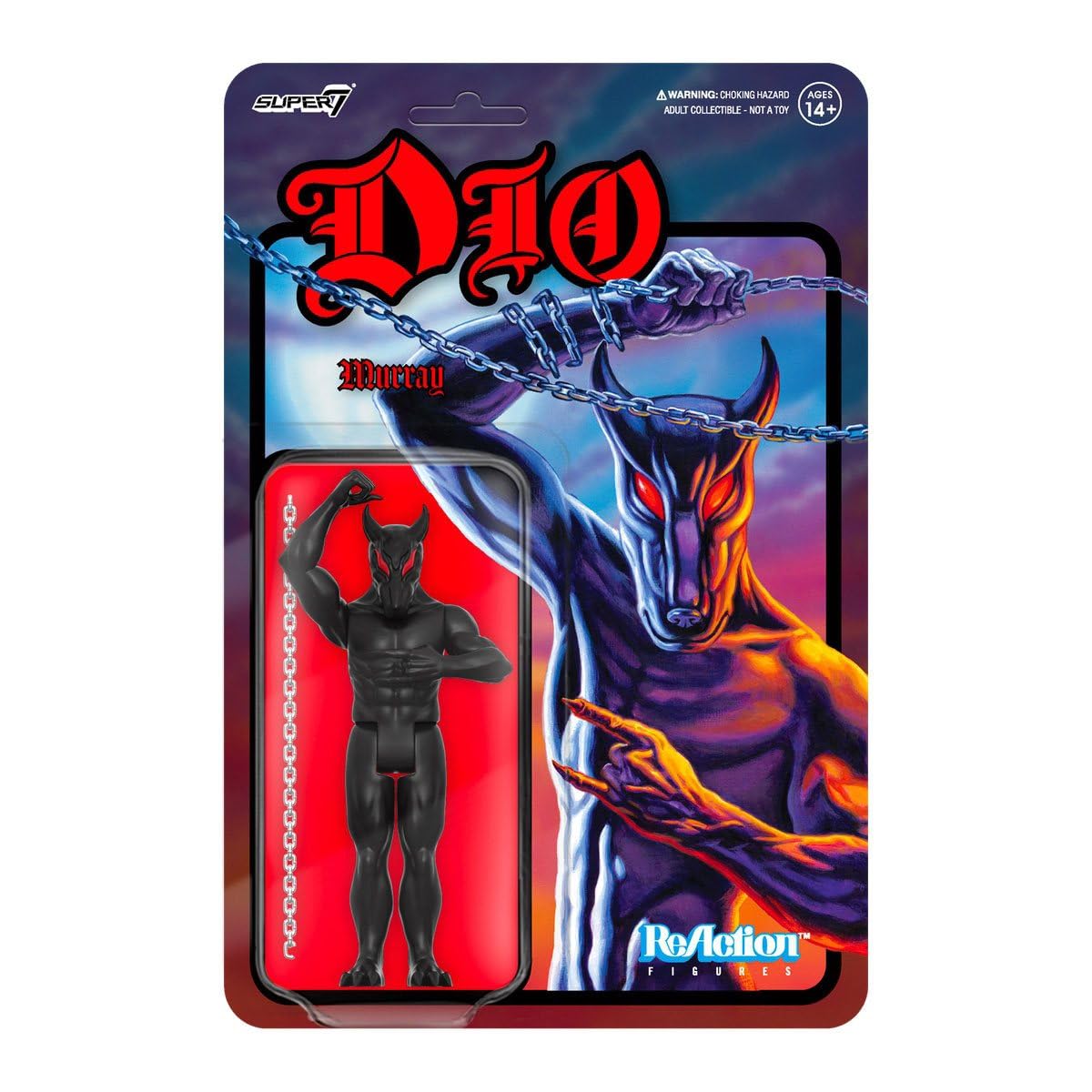 Foto 3 pulgar | Figura De Acción Super7 Dio Murray 9,5 Cm Ronnie James Dio - Venta Internacional.
