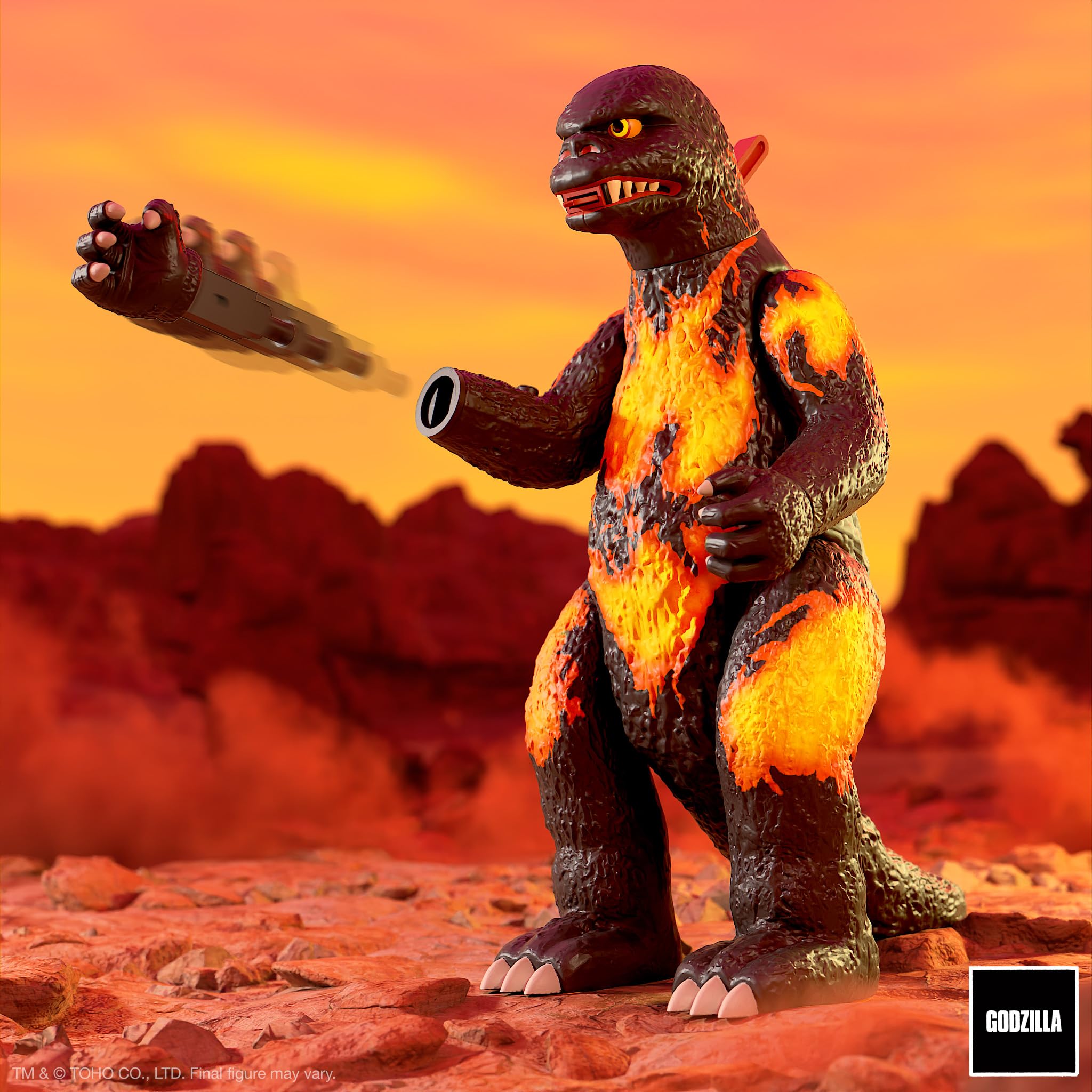 Foto 3 pulgar | Figura De Acción Super7 Ultimates! Toho Godzilla Shogun 1995 - Venta Internacional.