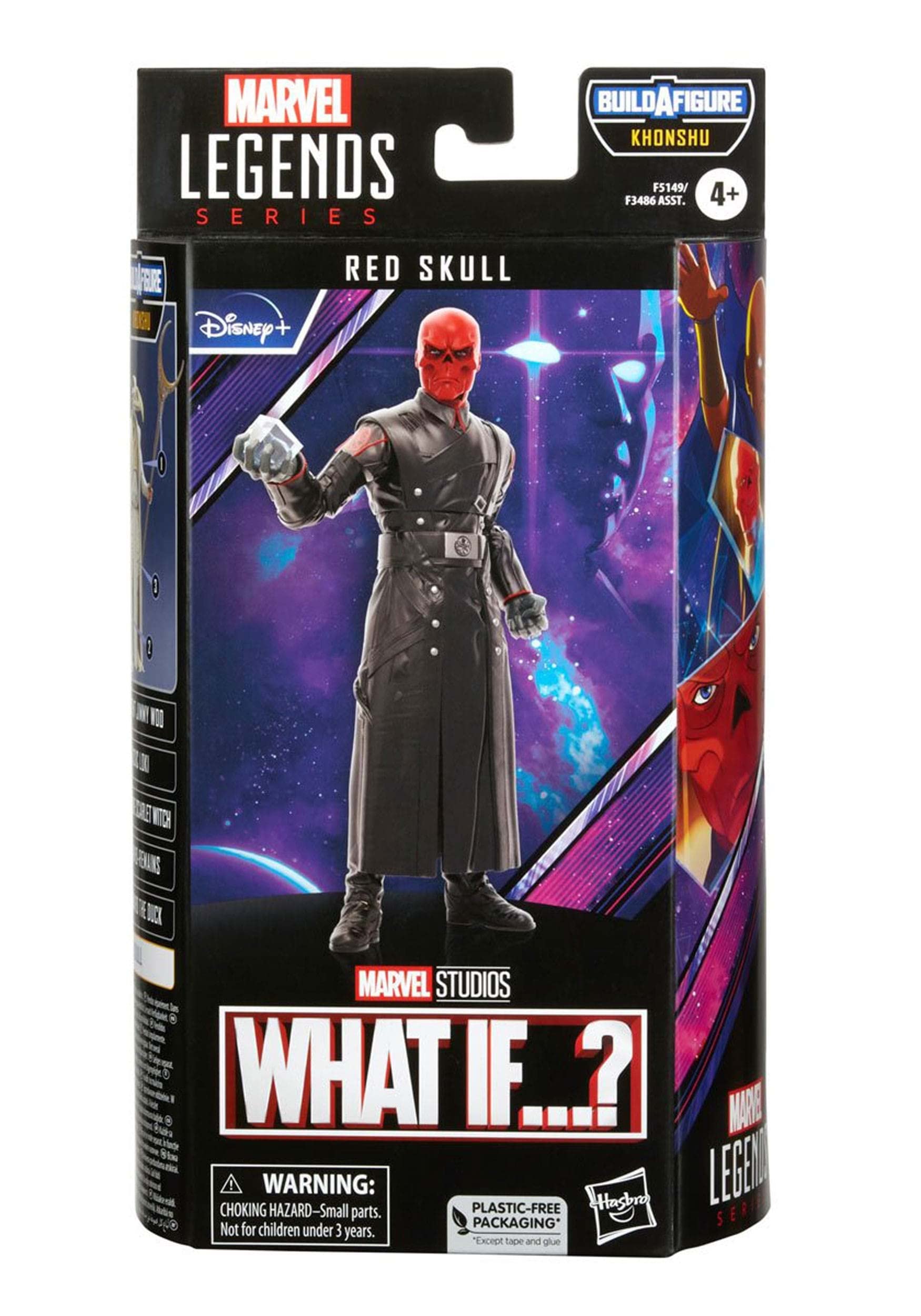 Foto 2 | Figura De Acción Marvel Legends Series Red Skull 15 Cm Disney+ - Venta Internacional.