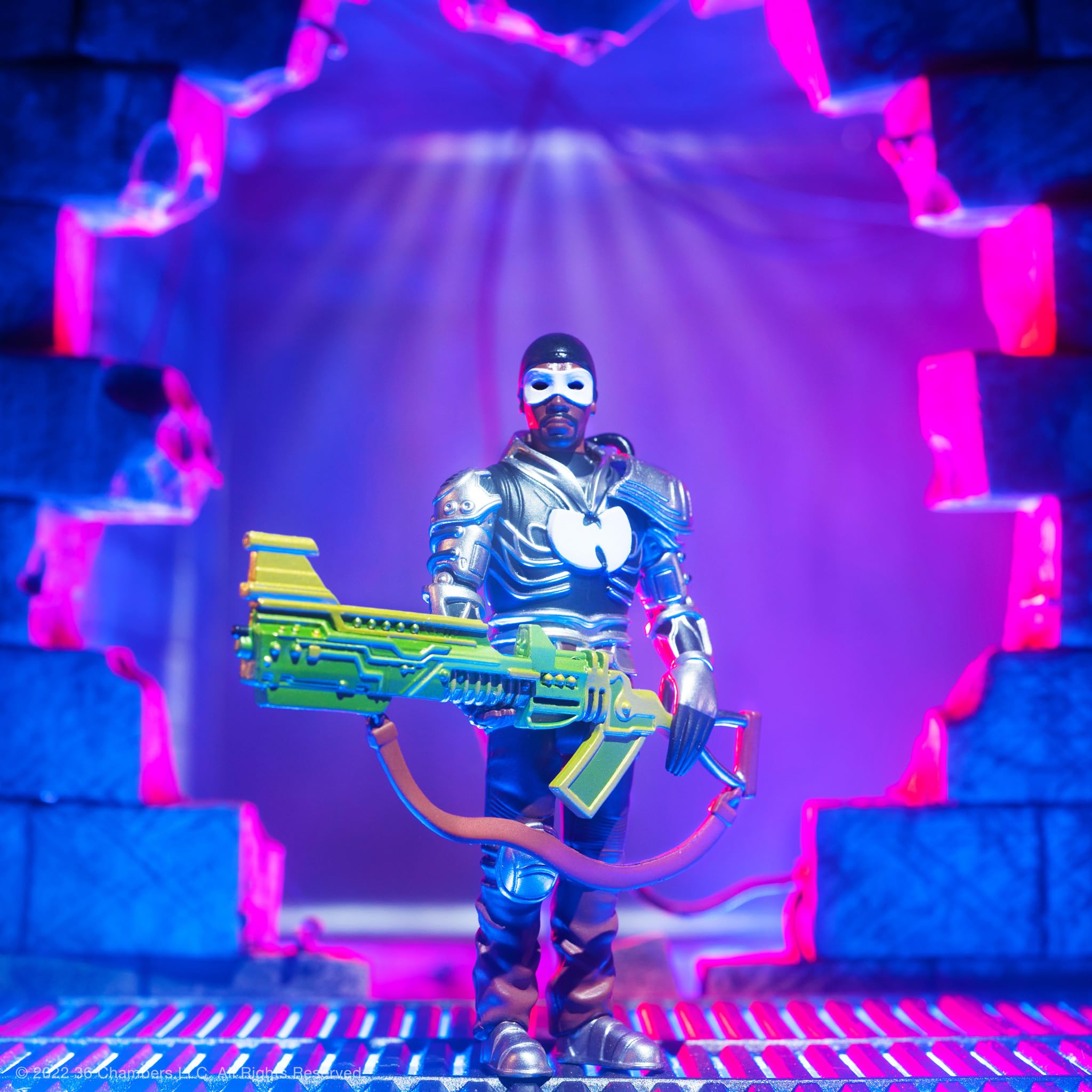 Foto 4 | Figura De Acción Super7 Rza Bobby Digital En Estéreo De 9,5 Cm - Venta Internacional.
