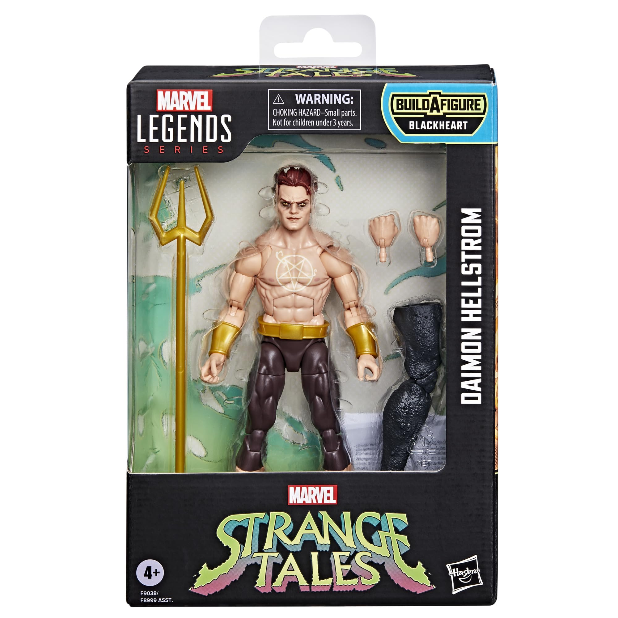 Foto 3 pulgar | Figura De Acción Marvel Legends Series Daimon Hellstrom 15 Cm - Venta Internacional.