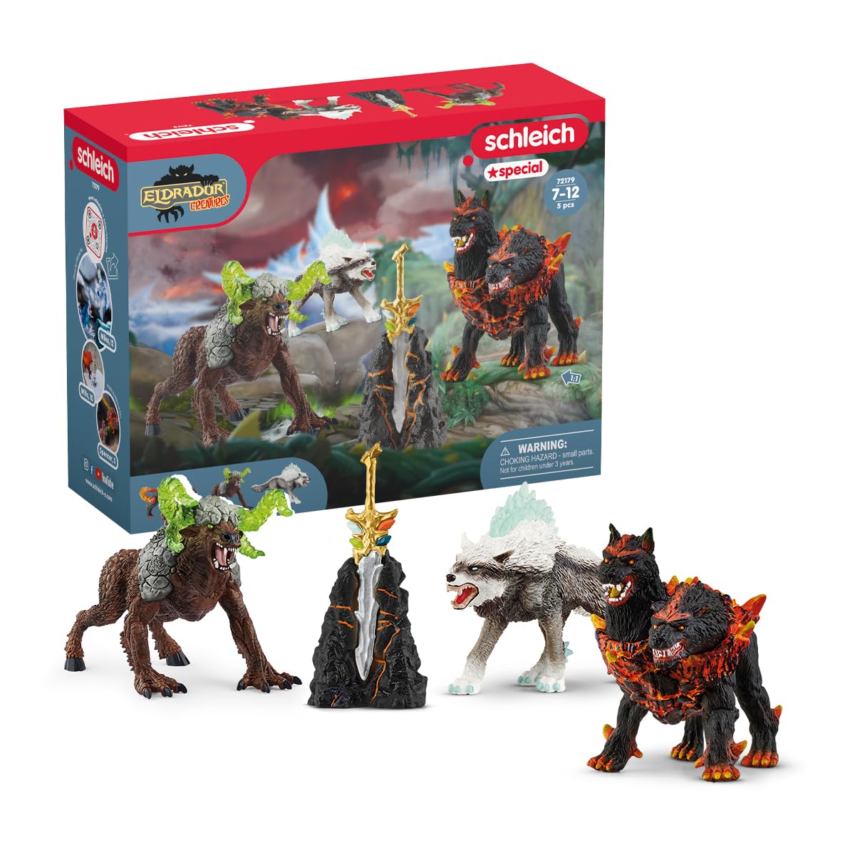 Set De Figuras De Acción Schleich Eldrador Creatures 3 Para Mayores De 7 Años - Venta Internacional.