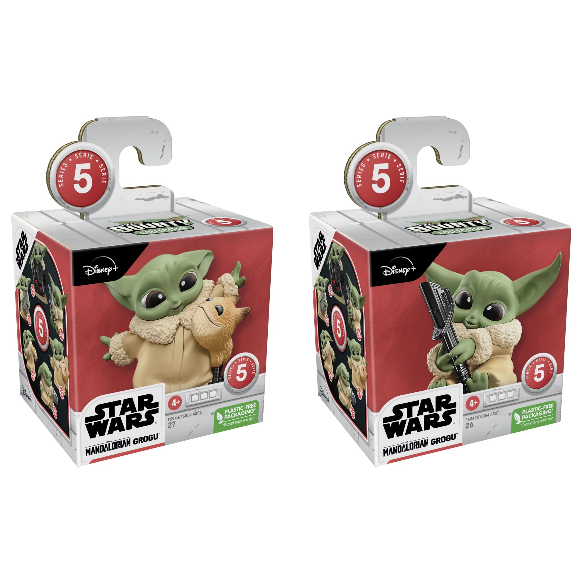 Foto 4 pulgar | Figuras De Acción Star Wars The Bounty Collection Grogu, Paquete De 2 - Venta Internacional.