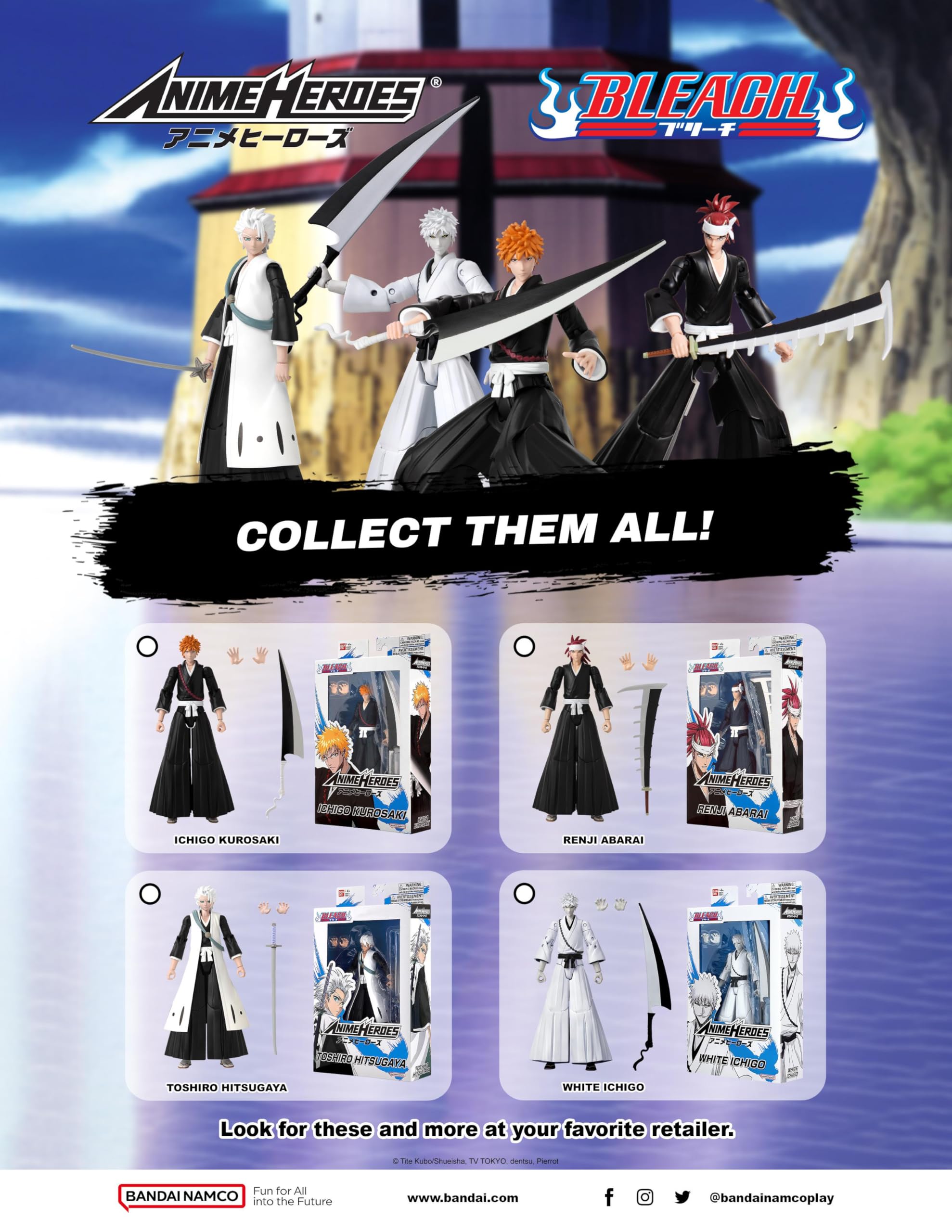 Foto 5 | Figura De Acción Anime Heroes Bleach White Ichigo - Venta Internacional.