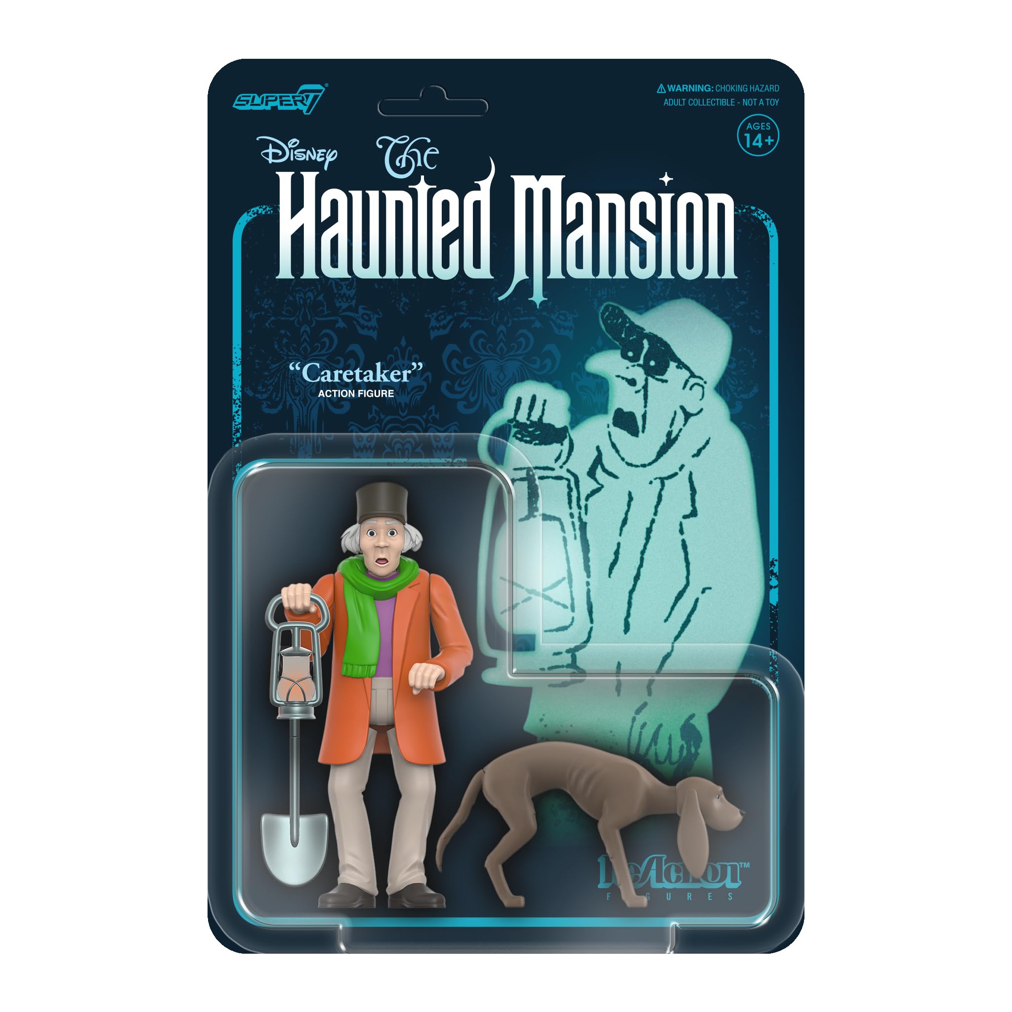 Figura De Acción Super7 Disney Haunted Mansion Caretaker 3.75 - Venta Internacional.