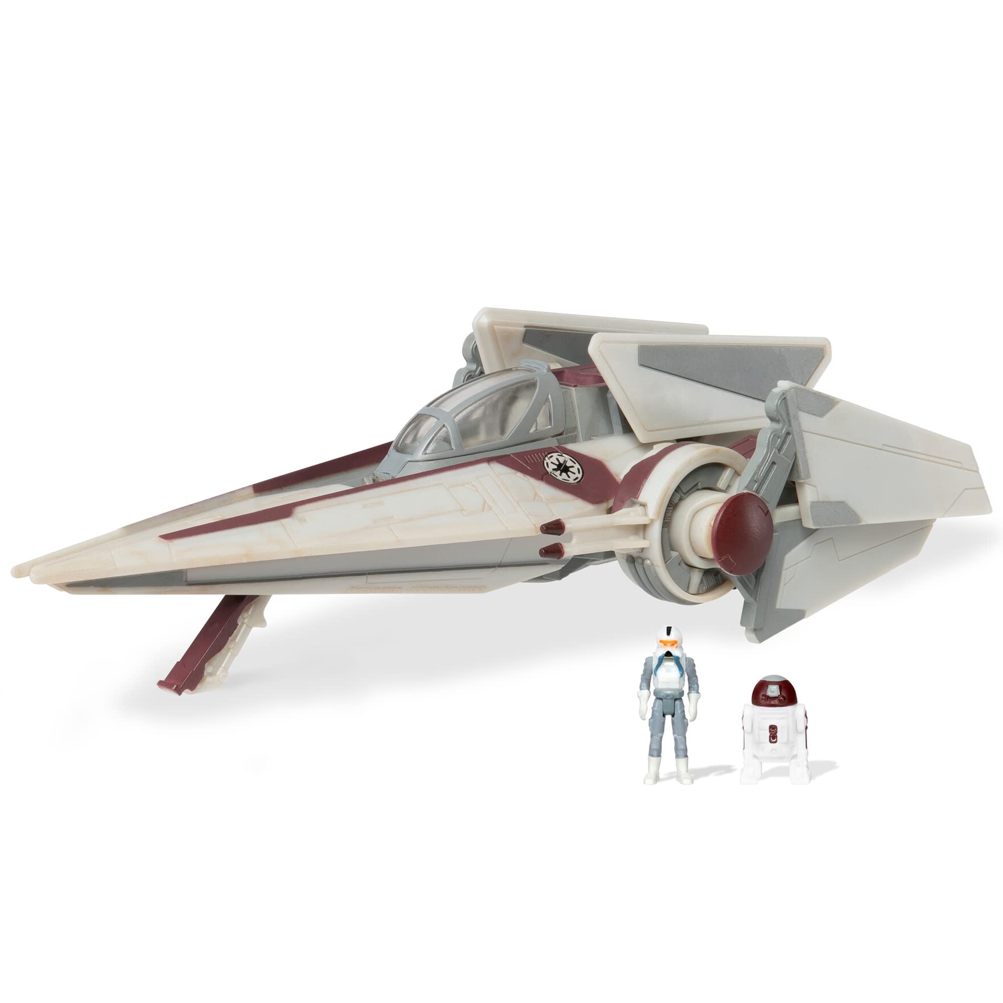 Foto 2 pulgar | Caza Estelar Microgaláctico Con Alas En V De Star Wars De Juguete - Venta Internacional.