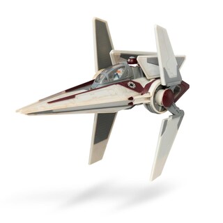 Foto 2 | Caza Estelar Microgaláctico Con Alas En V De Star Wars De Juguete - Venta Internacional.