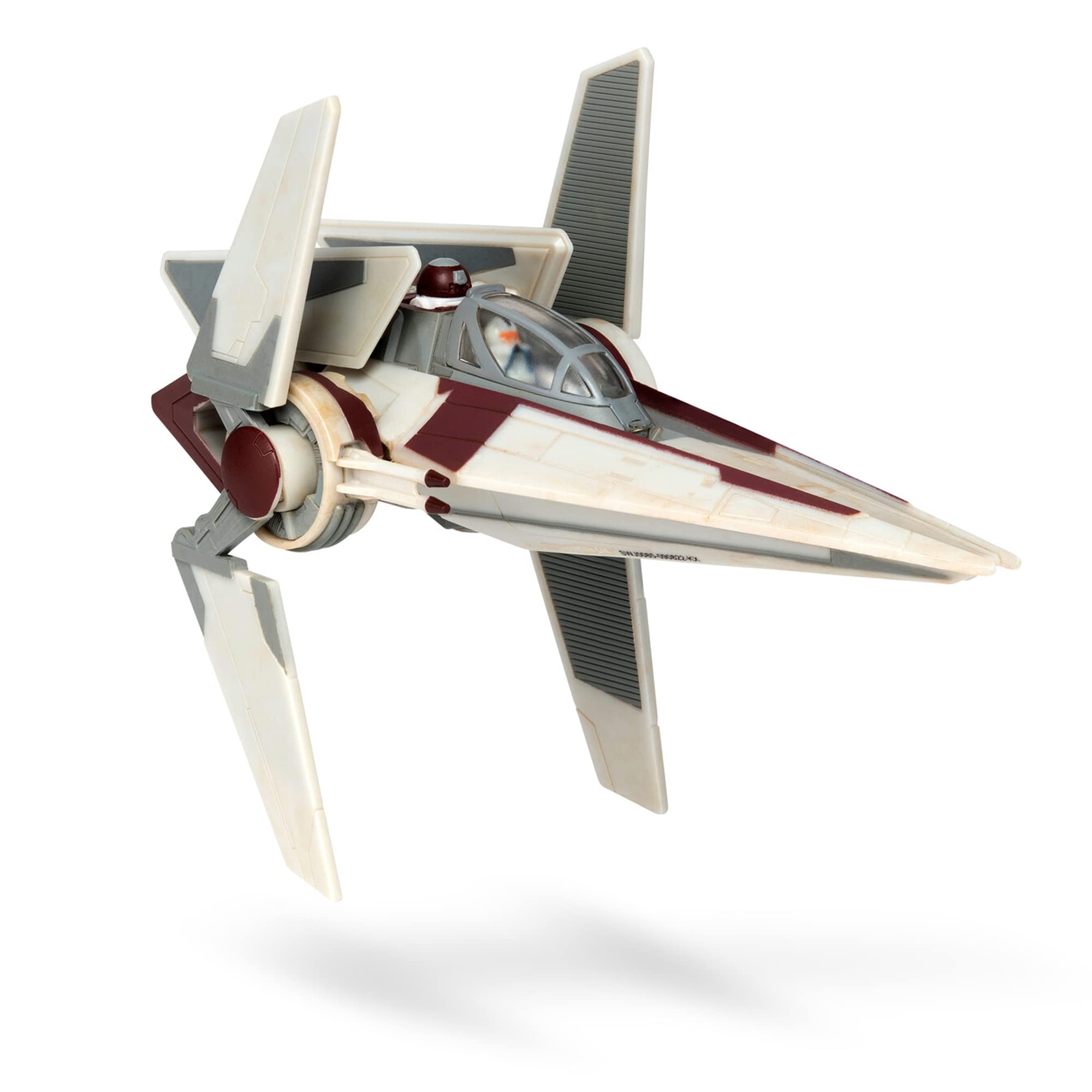 Foto 4 | Caza Estelar Microgaláctico Con Alas En V De Star Wars De Juguete - Venta Internacional.